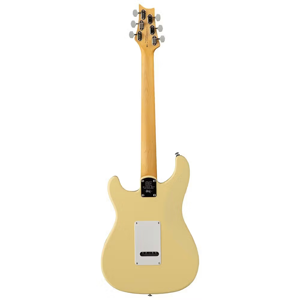 PRS SE Silver Sky Maple Electric Guitar with Gig Bag (Moon White)