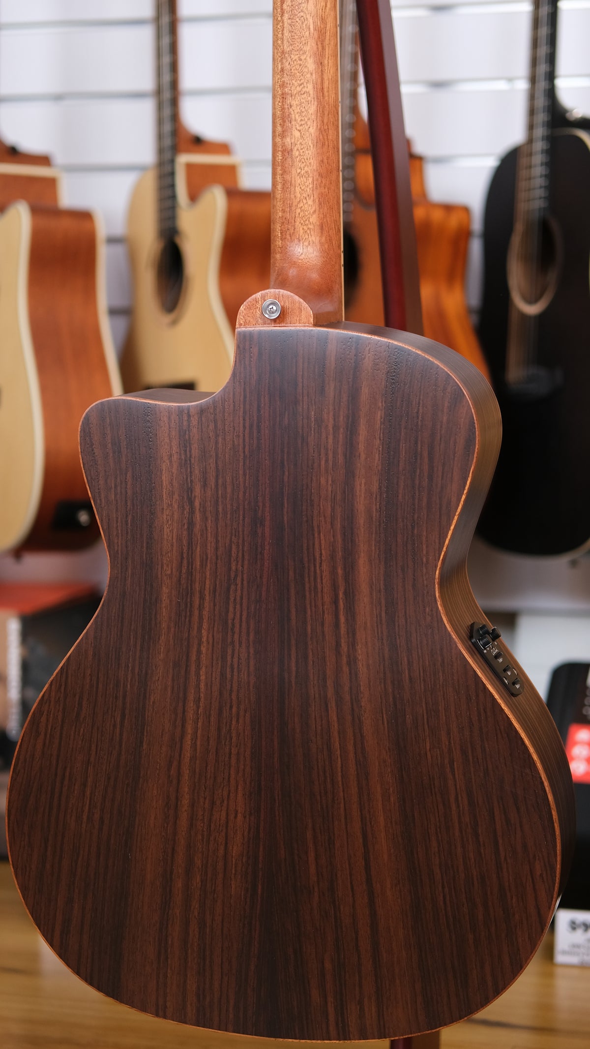 Cole Clark Studio Grand Auditorium Acoustic Electric Guitar with Deluxe Gig Bag (All Solid Rosewood)