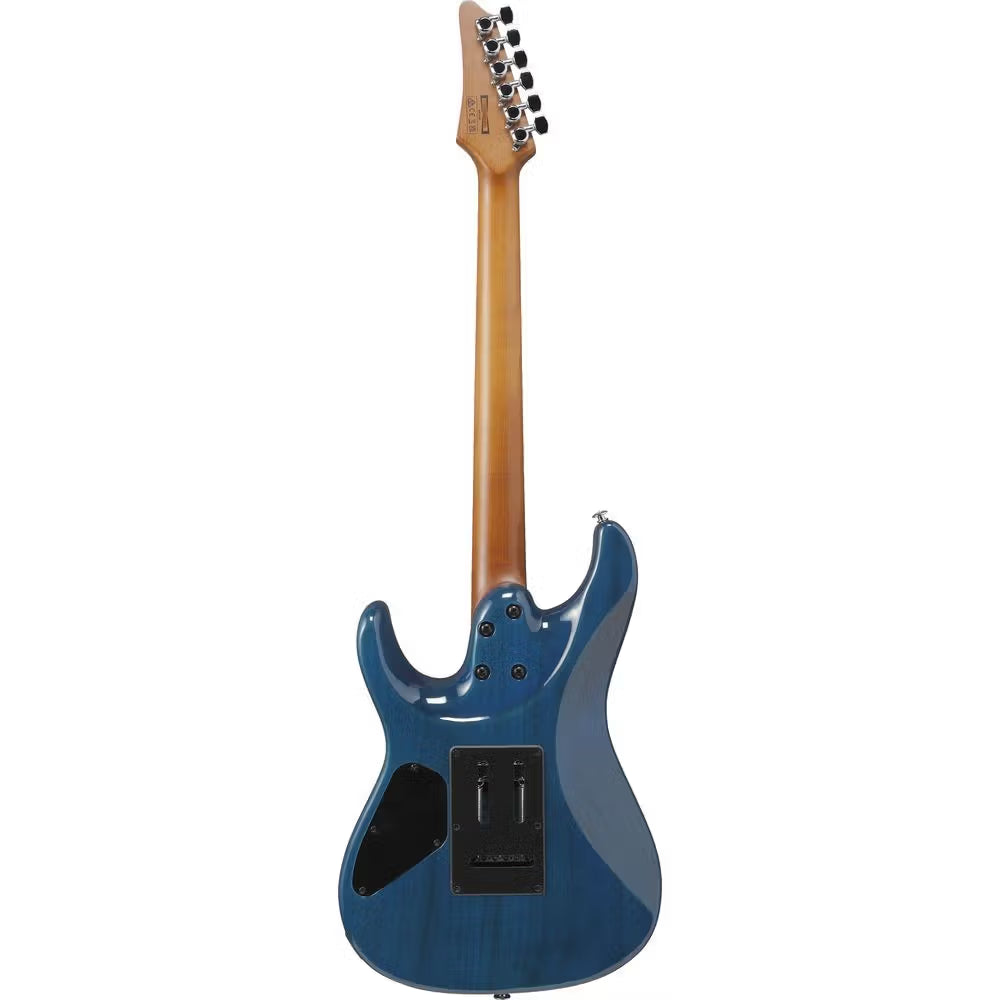 Ibanez AZ24S1F Electric Guitar (Transparent Turquoise Burst)