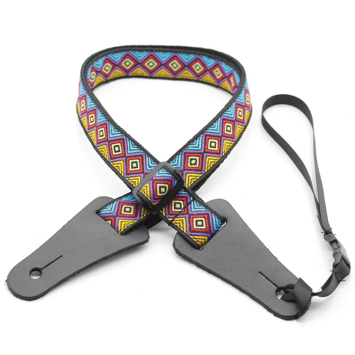 DSL Poly Series Ukulele Strap (Tile Purple)
