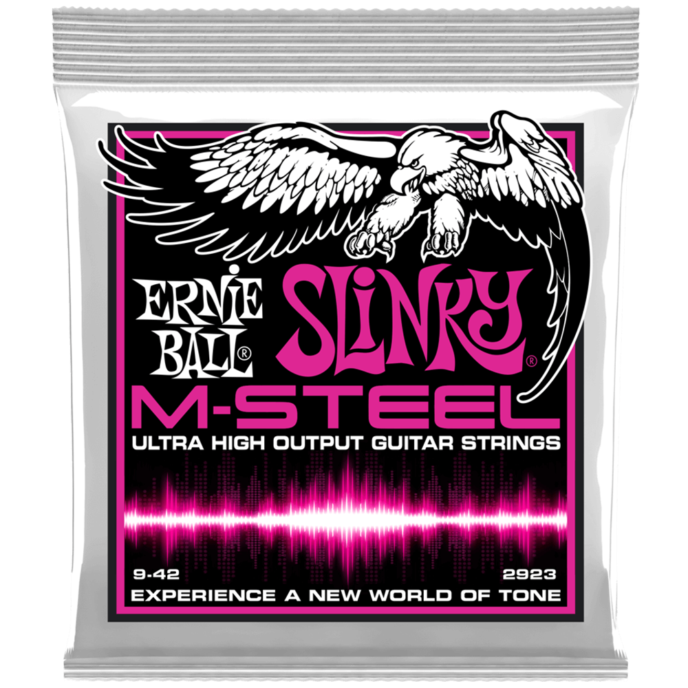 Ernie Ball M-Steel Electric Guitar Strings (9/42)