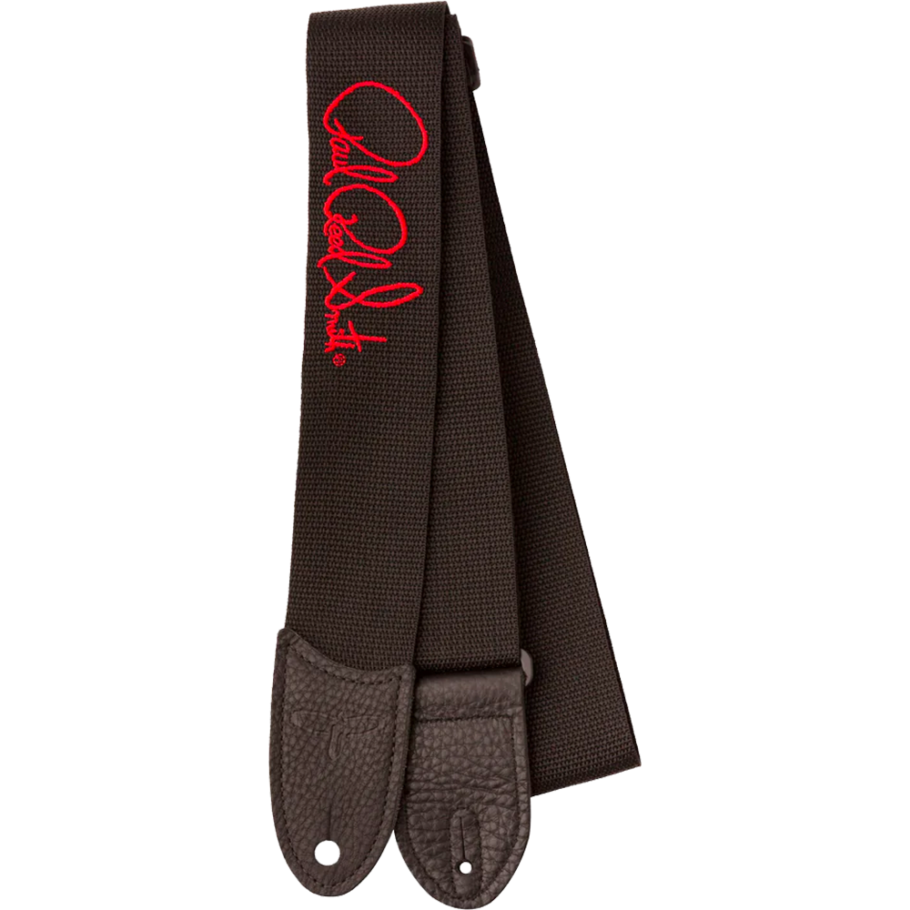 PRS 2" Signature Poly Guitar Strap (Black/Red)