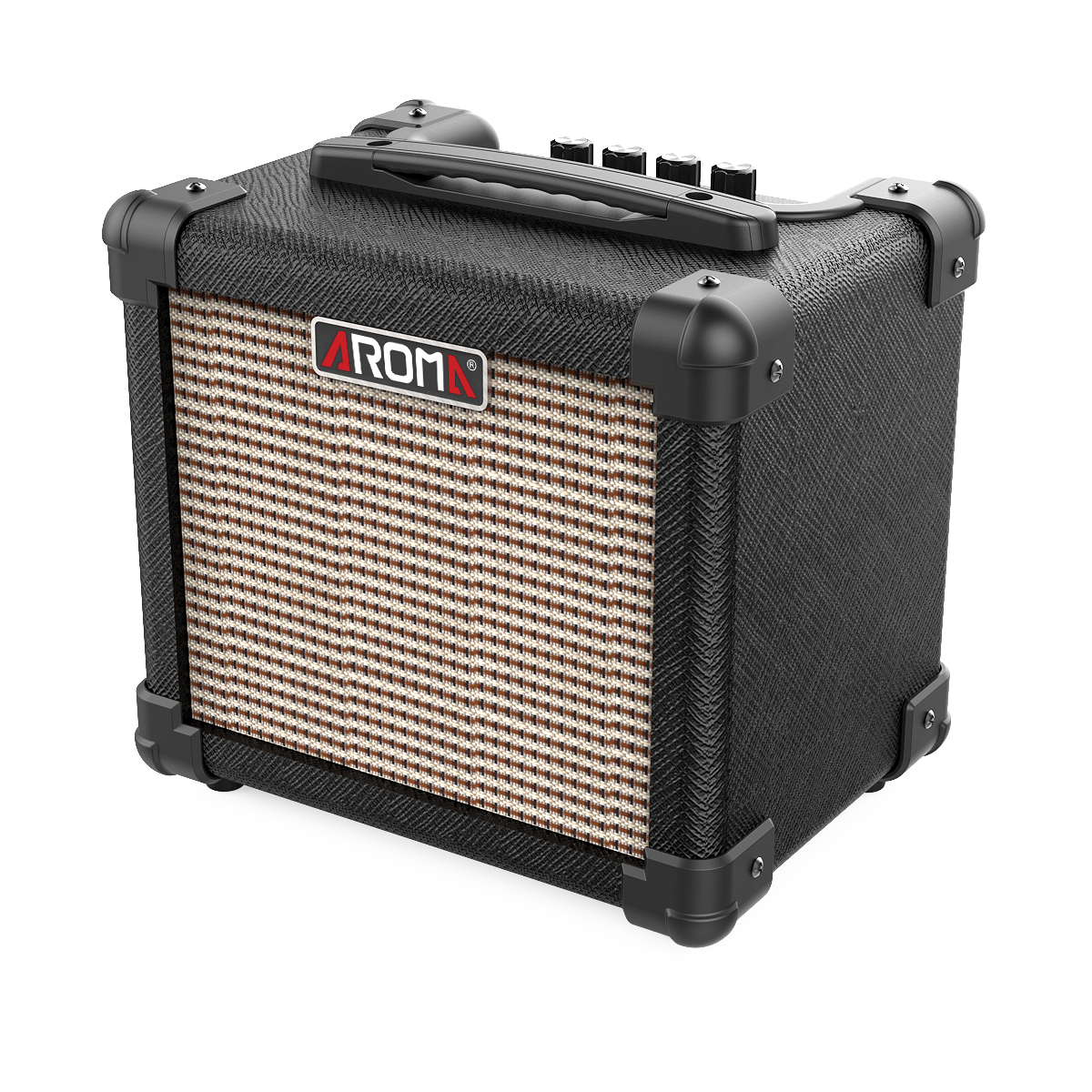 Aroma 10-Watt Battery Powered Electric Guitar Amp