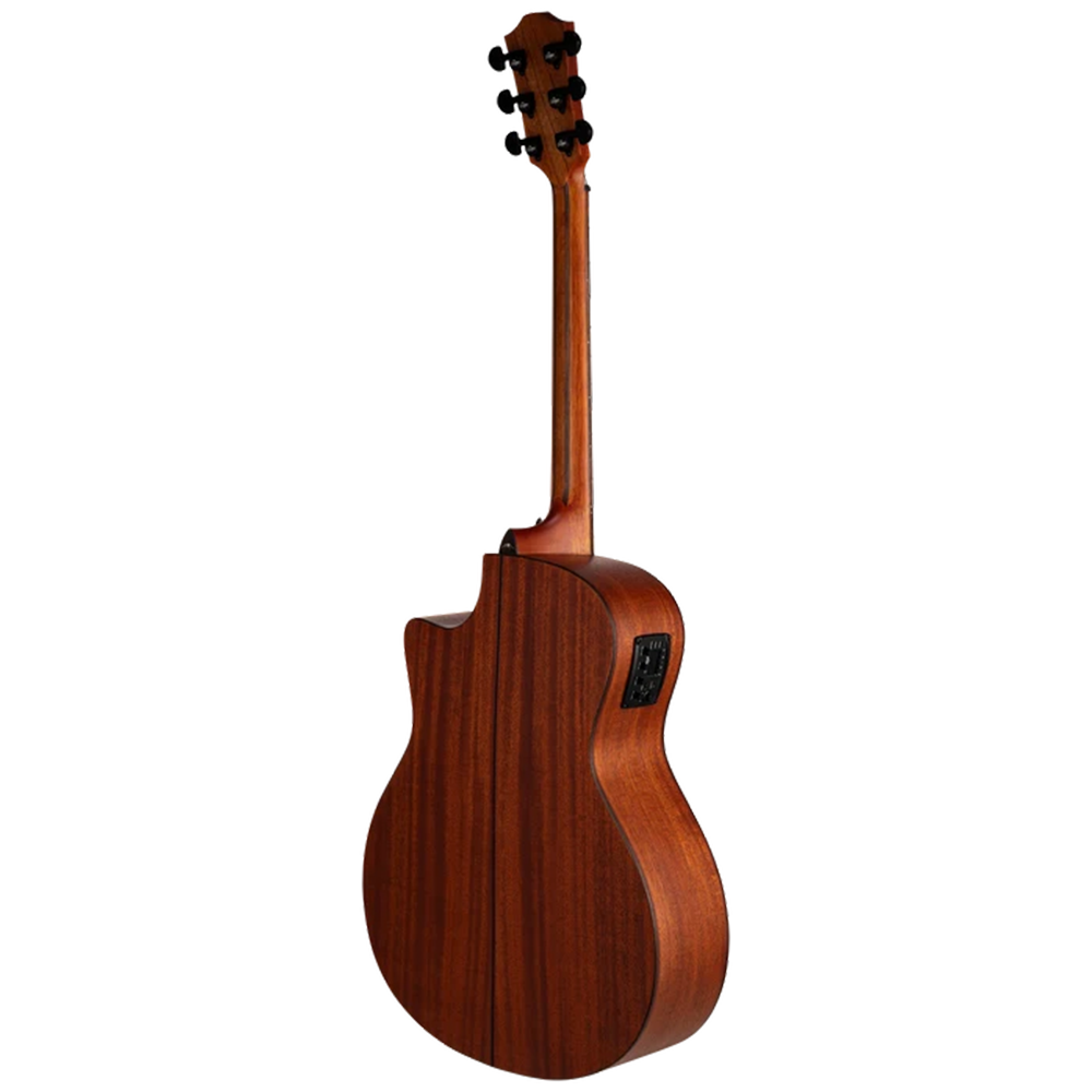 Bromo Tahoma Grand Auditorium Acoustic Electric Guitar (Solid Mahogany Top)