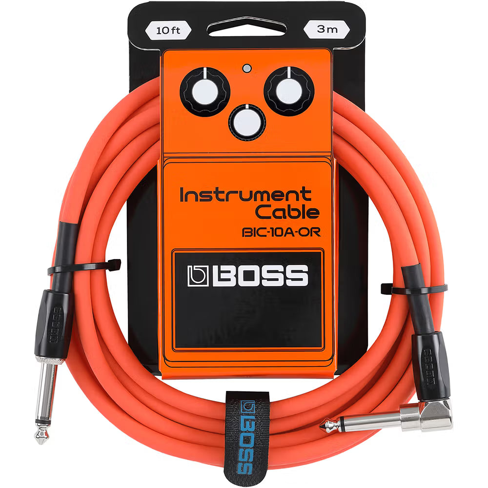 Boss 10ft Instrument Cable (Orange)