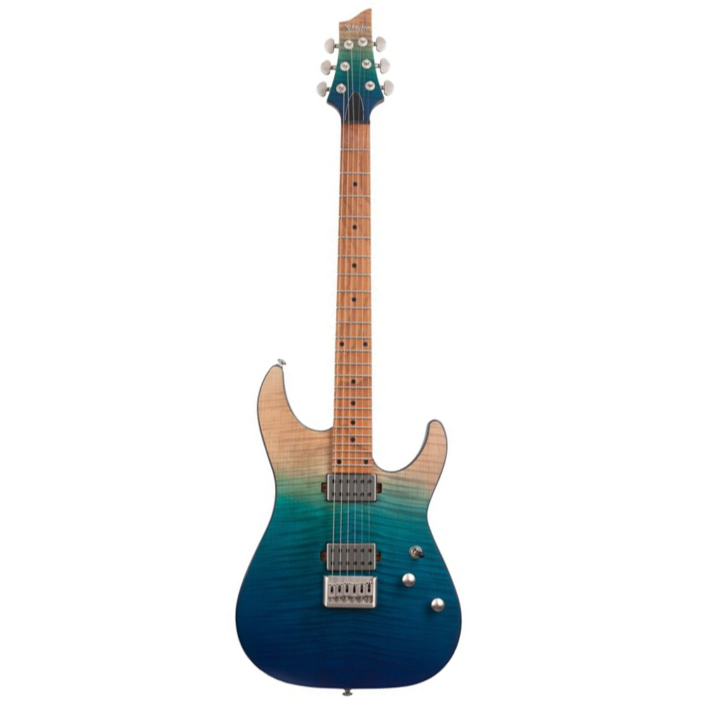 Schecter C-1 Standard Plus Electric Guitar (Blue Fade)