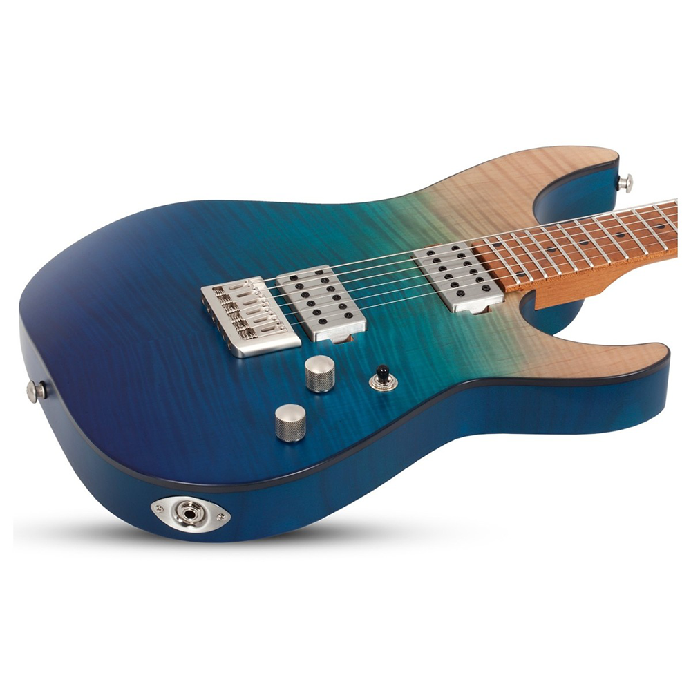 Schecter C-1 Standard Plus Electric Guitar (Blue Fade)