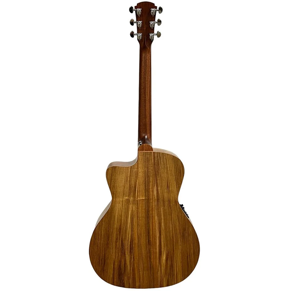 Cole Clark Studio Grand Auditorium Acoustic Electric Guitar with Deluxe Gig Bag (All Solid Blackwood) *B-Stock*