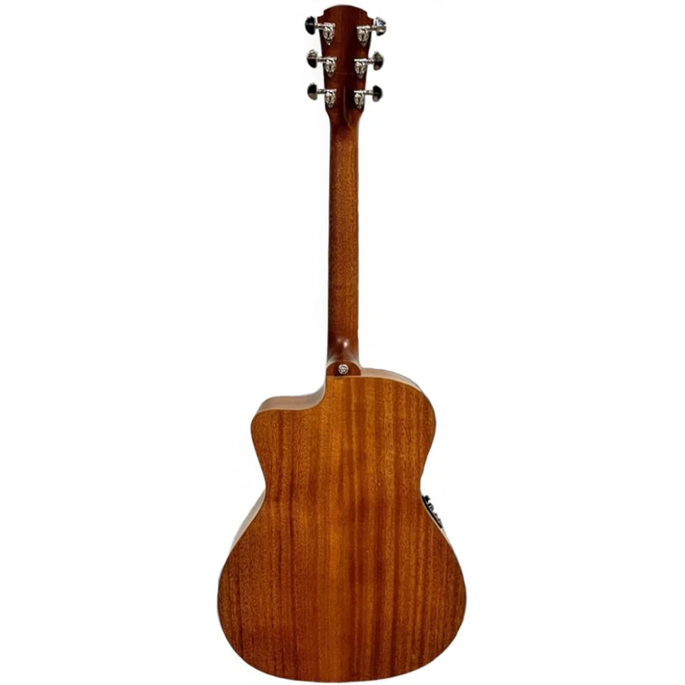 Cole Clark Studio Grand Auditorium Acoustic Electric Guitar with Deluxe Gig Bag (All Solid Mahogany)