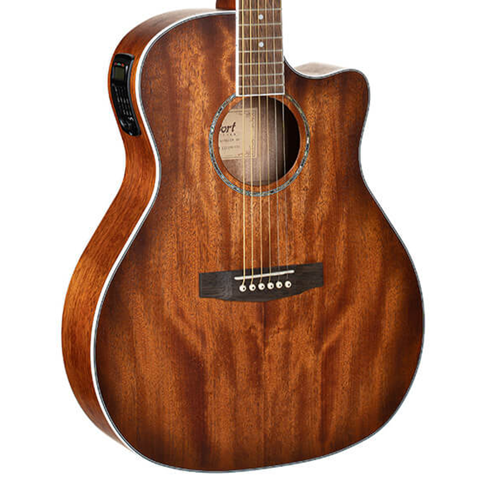 Cort Grand Regal Series Grand Auditorium Acoustic Electric Guitar (Mahogany)