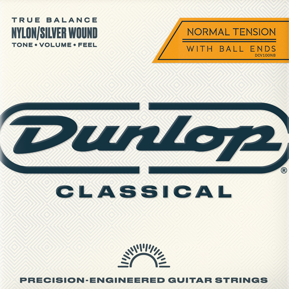 Jim Dunlop Normal Tension Classical Guitar Strings with Ball End