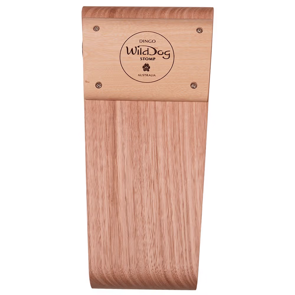 Wild Dog Artist Series Dingo Stomp Box (Tasmanian Oak)