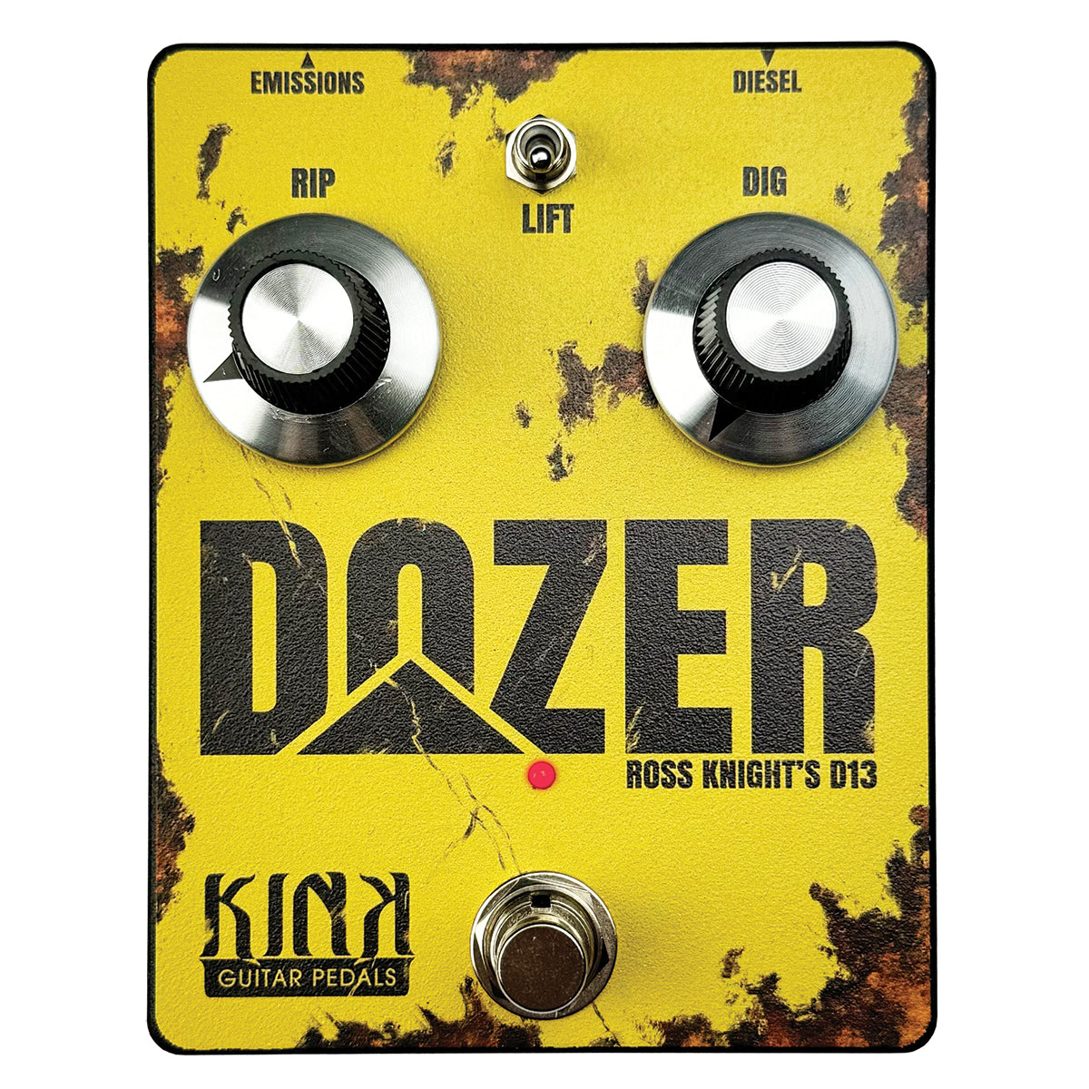 Kink Guitar Pedals Dozer Ross Knight's D13 Fuzz Pedal