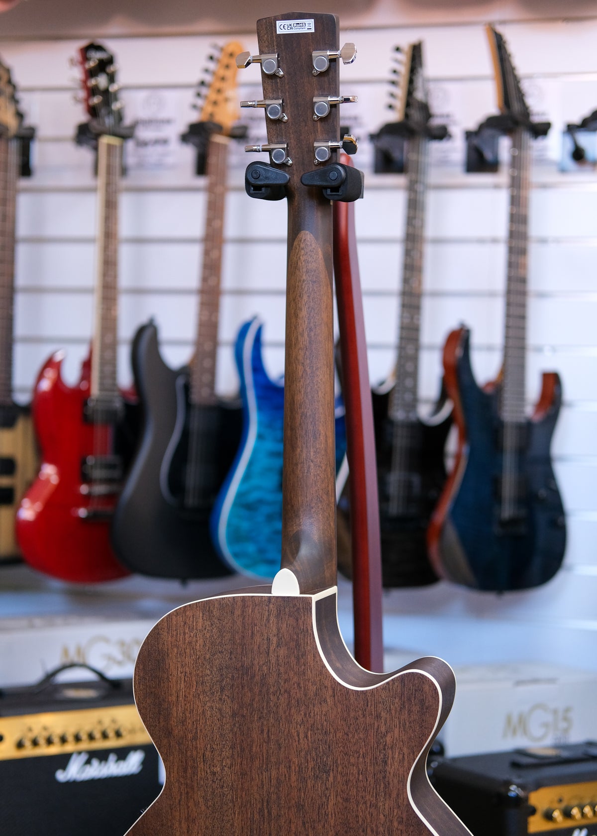 Cort SFX-ME Left Handed Acoustic Electric Guitar (Spruce/Mahogany)
