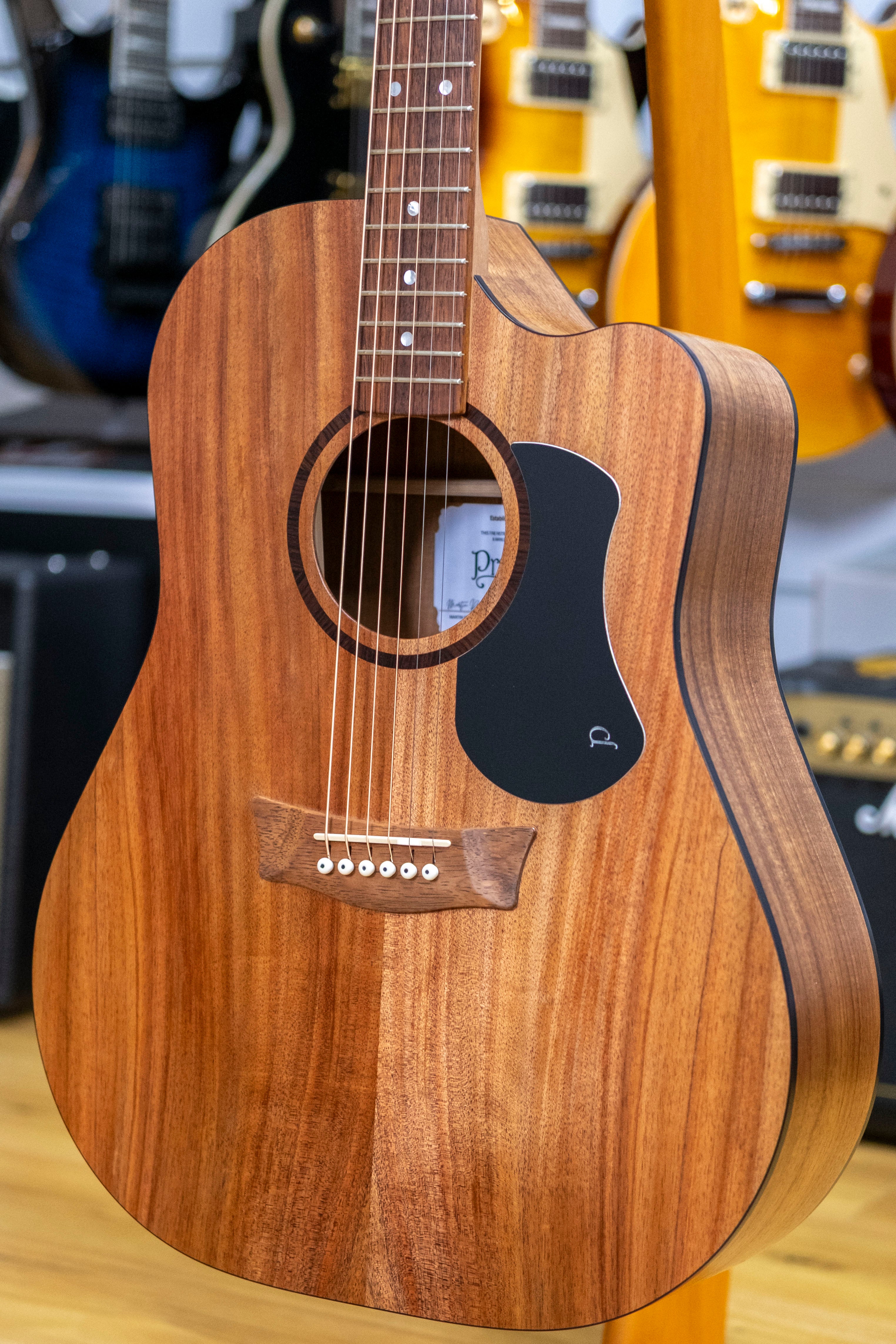 Pratley Classic Series Dreadnought Acoustic Electric Guitar (All Solid Blackwood)