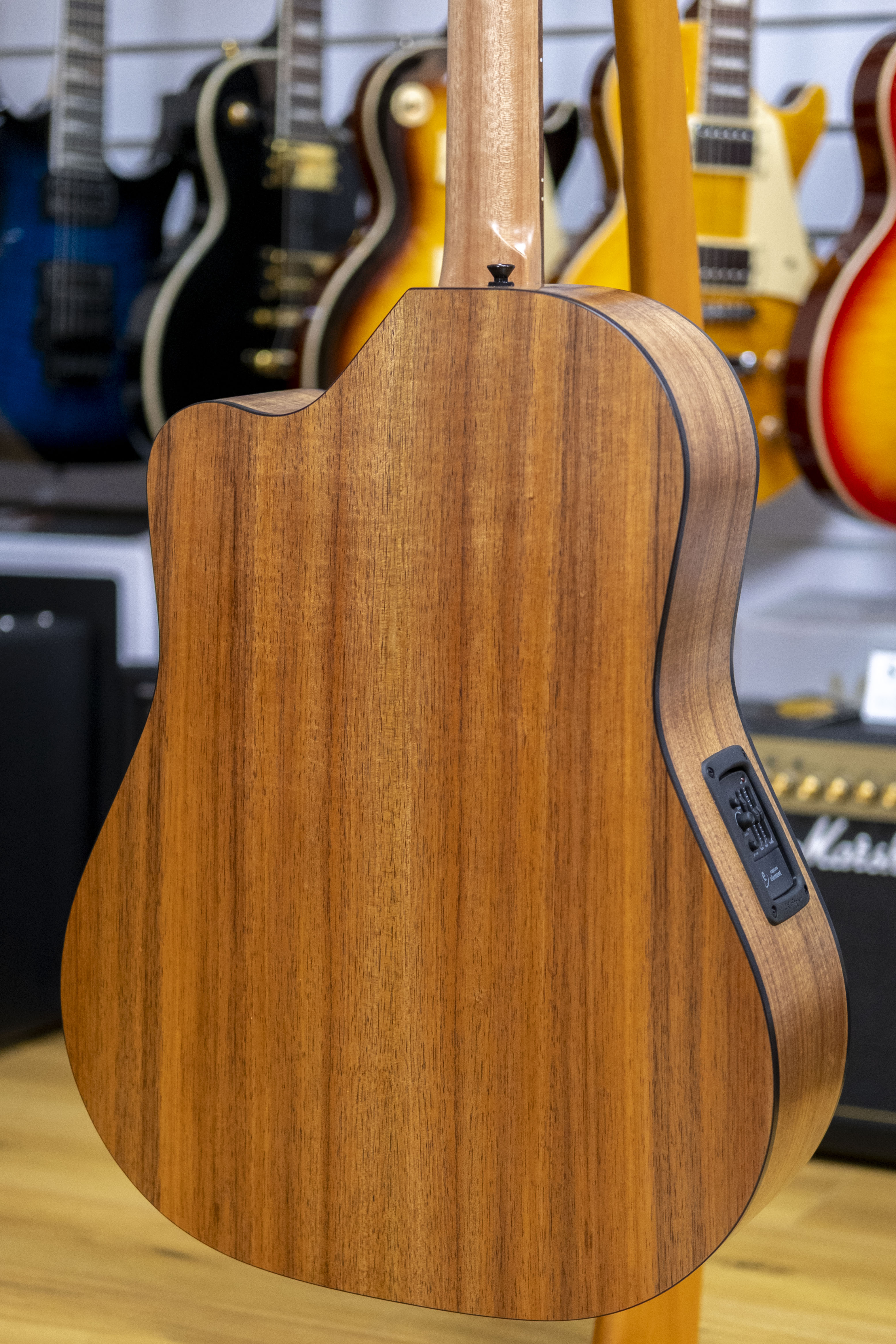 Pratley Classic Series Dreadnought Acoustic Electric Guitar (All Solid Blackwood)