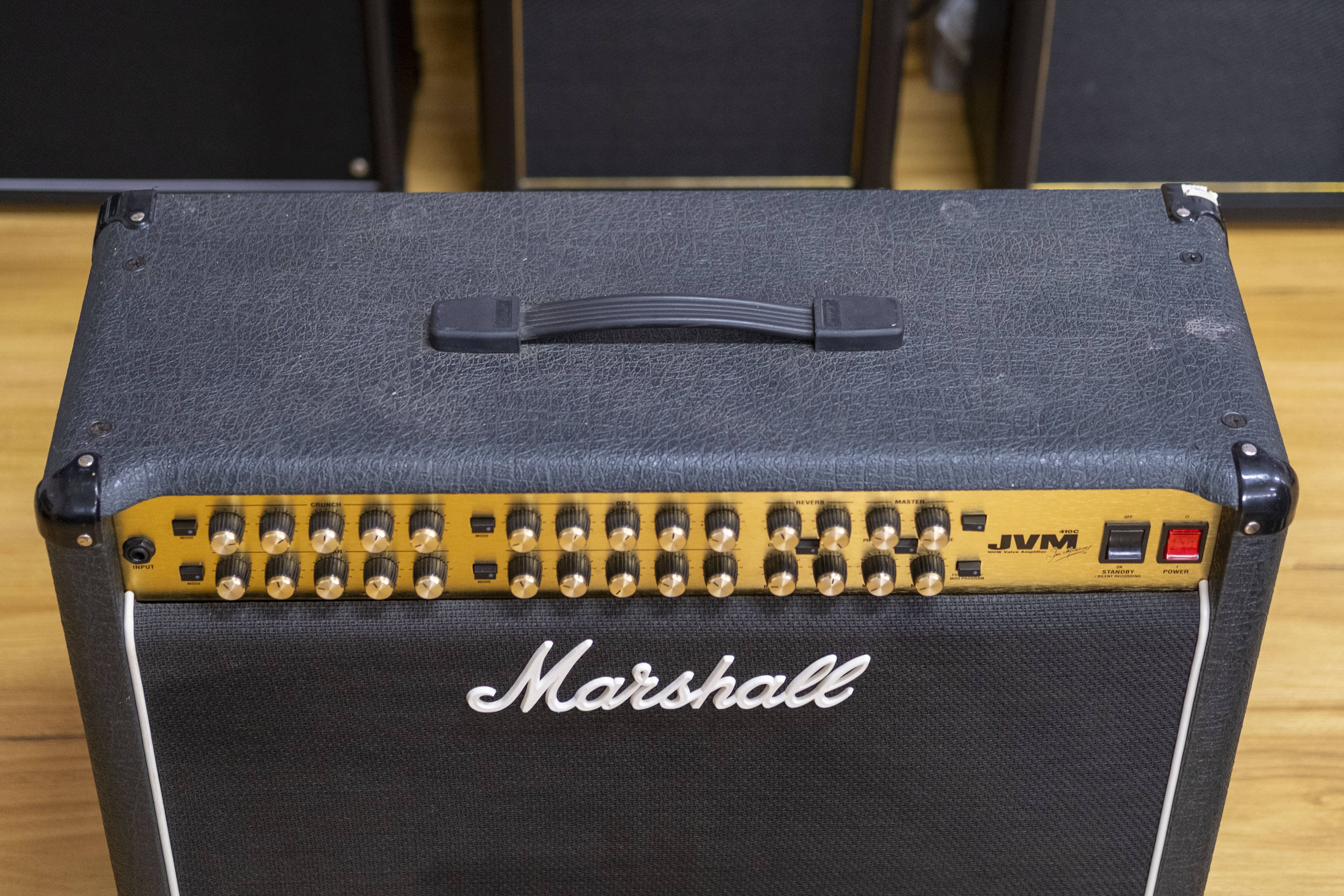 Marshall JVM410C 100-Watt 2x12" Guitar Combo Amplifier (2009, Pre-Owned)