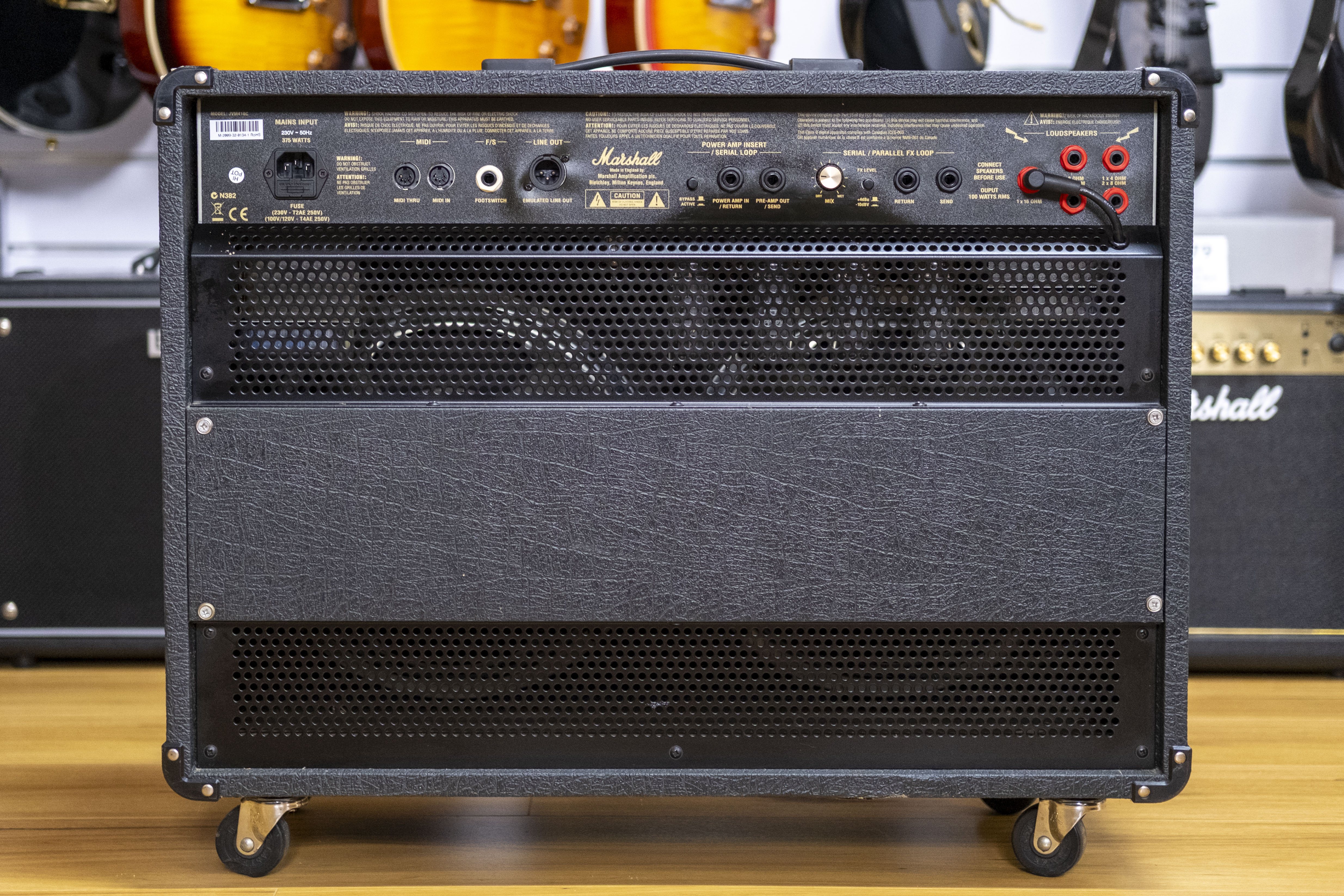 Marshall JVM410C 100-Watt 2x12" Guitar Combo Amplifier (2009, Pre-Owned)