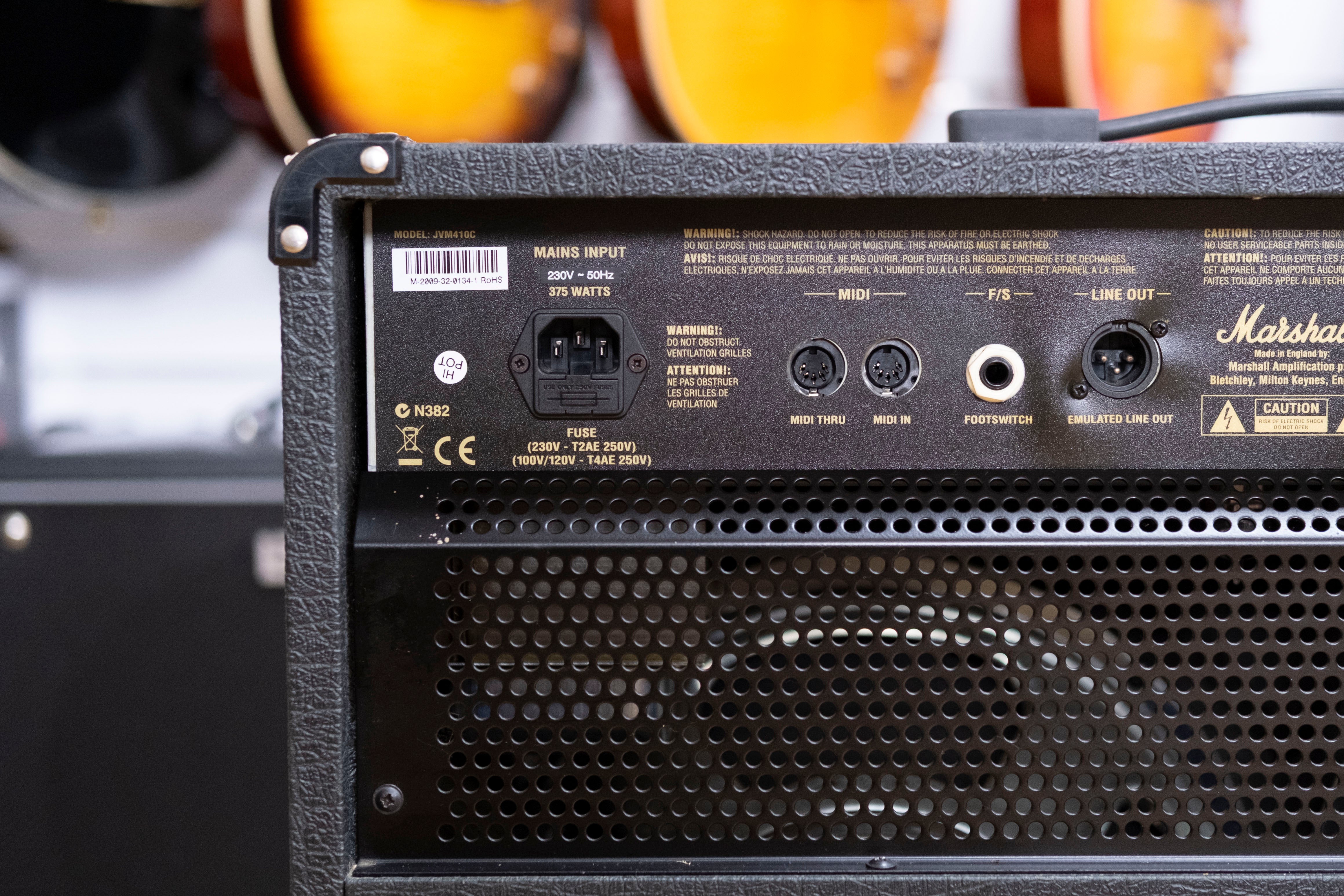 Marshall JVM410C 100-Watt 2x12" Guitar Combo Amplifier (2009, Pre-Owned)