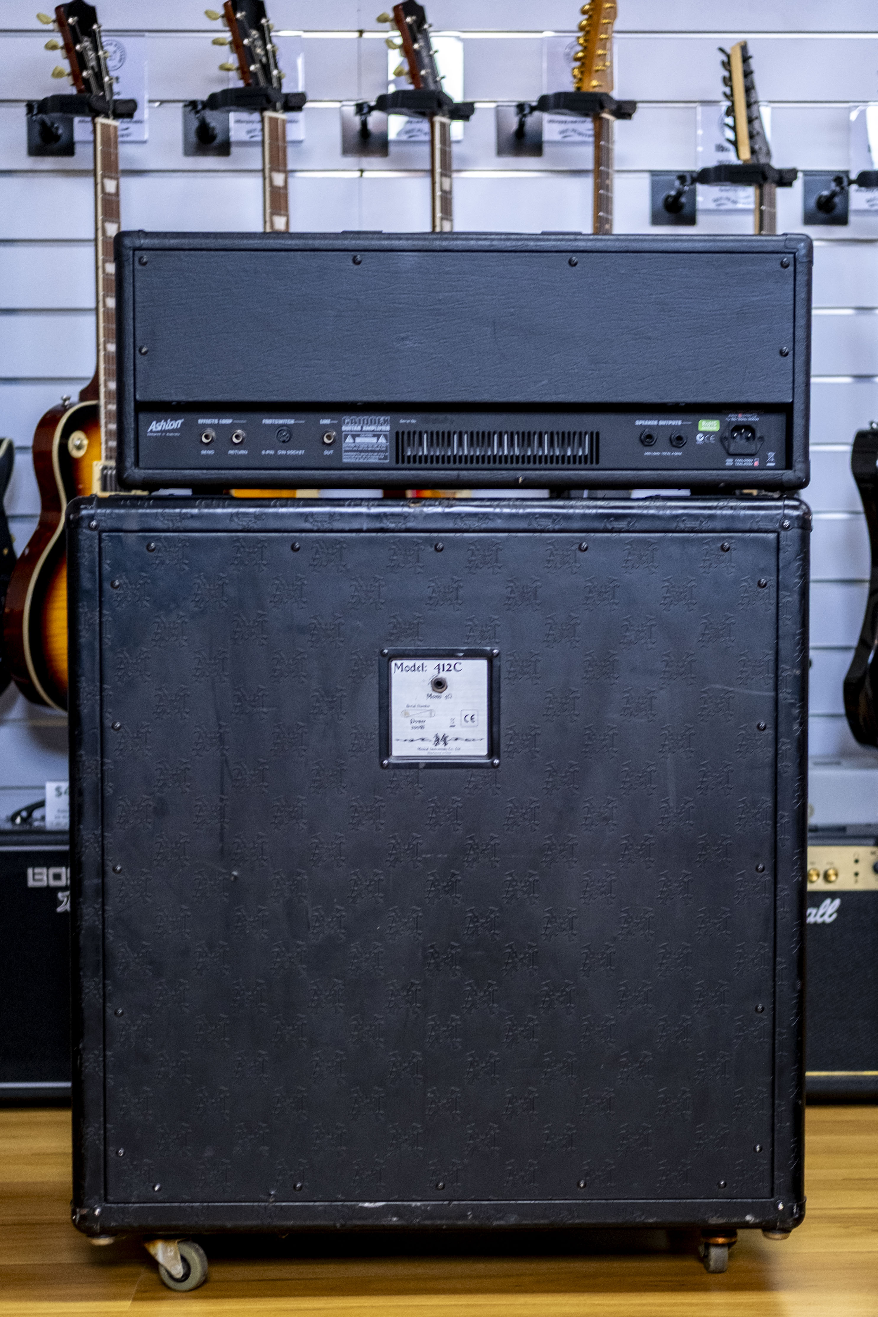 Ashton GA100FX 100-Watt Head and AXL 412C 4x12 Speaker Cabinet (Pre-Owned)