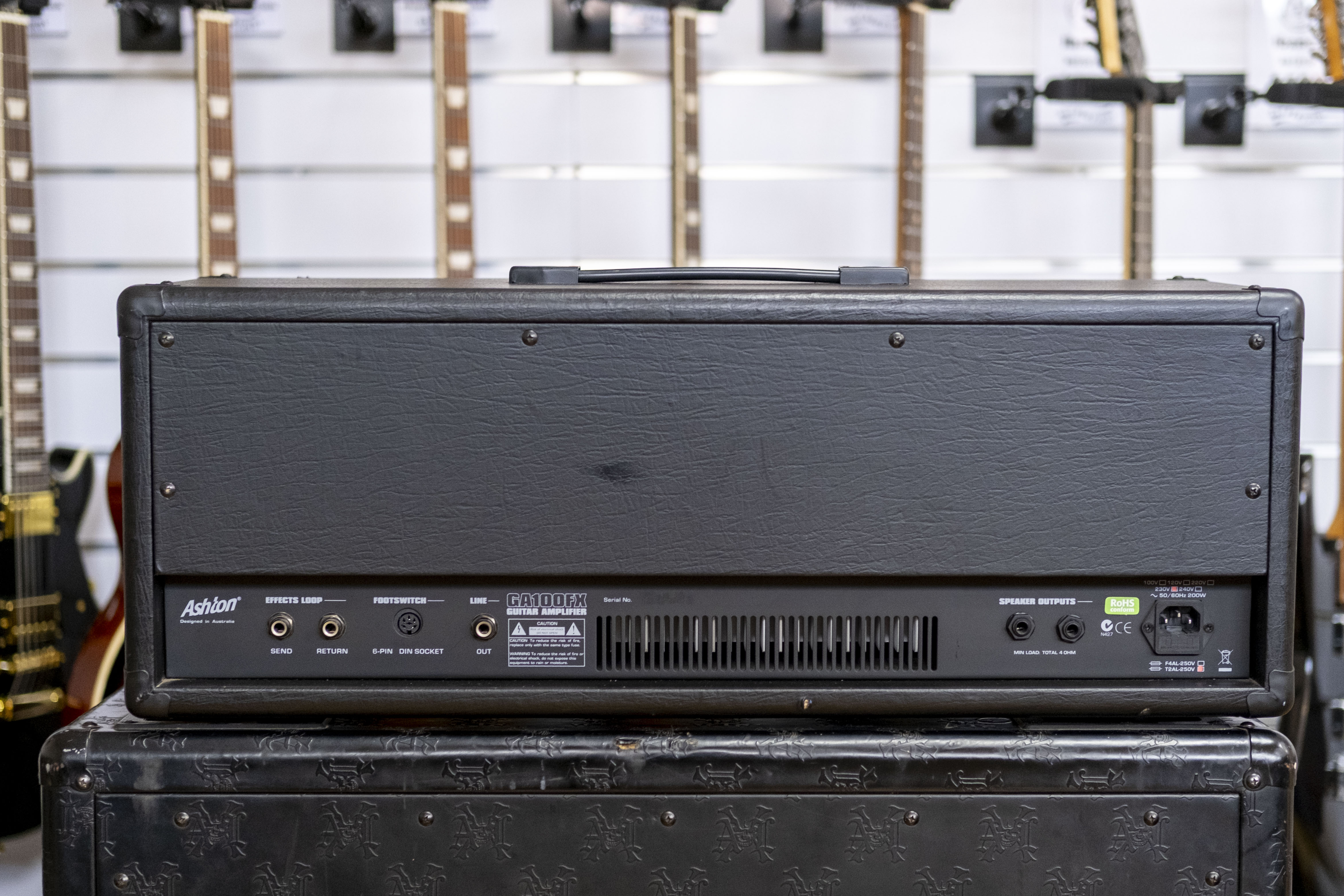 Ashton GA100FX 100-Watt Head and AXL 412C 4x12 Speaker Cabinet (Pre-Owned)