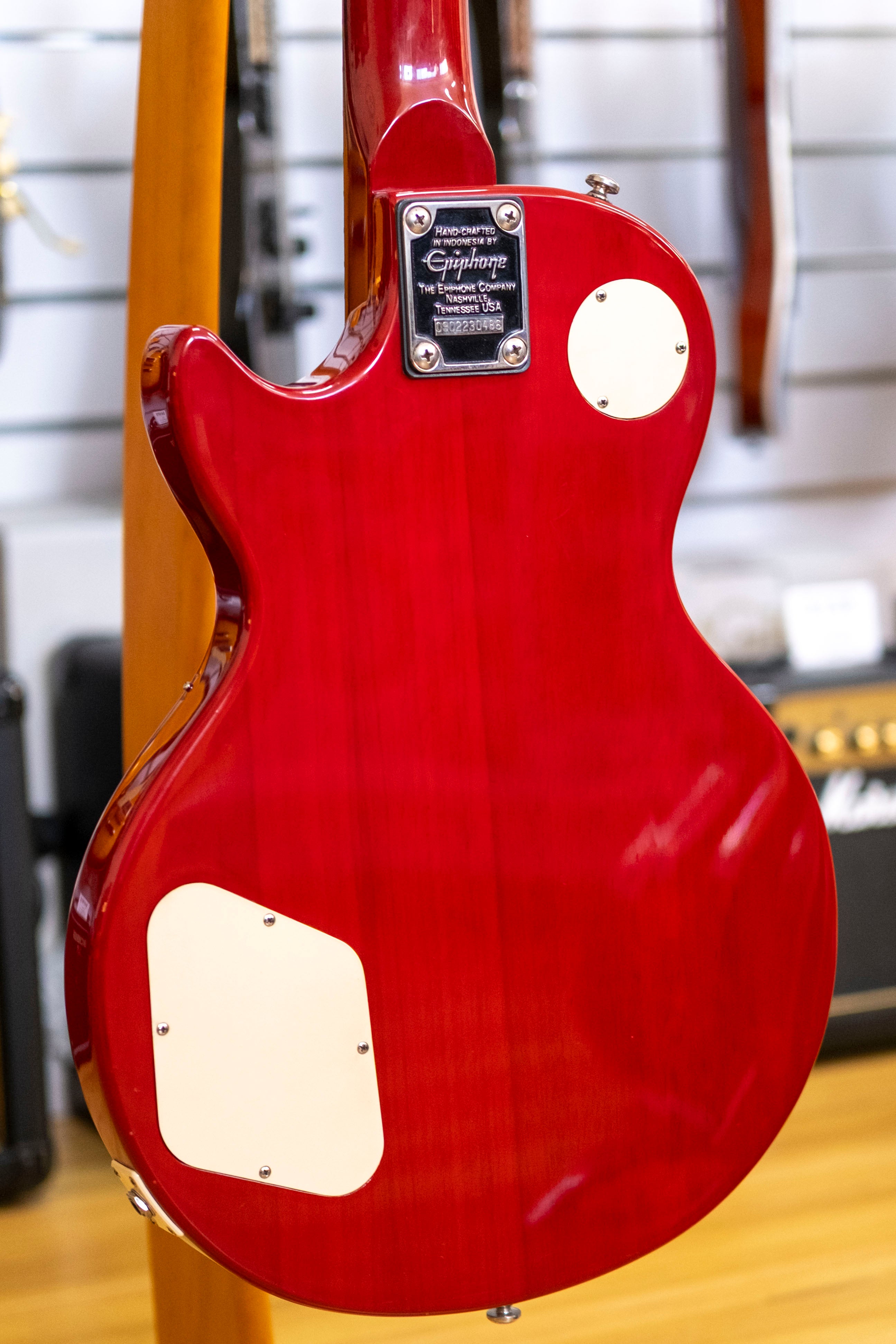 Epiphone Les Paul 100 Electric Guitar (Cherry Sunburst) (Pre-Owned, 2009)