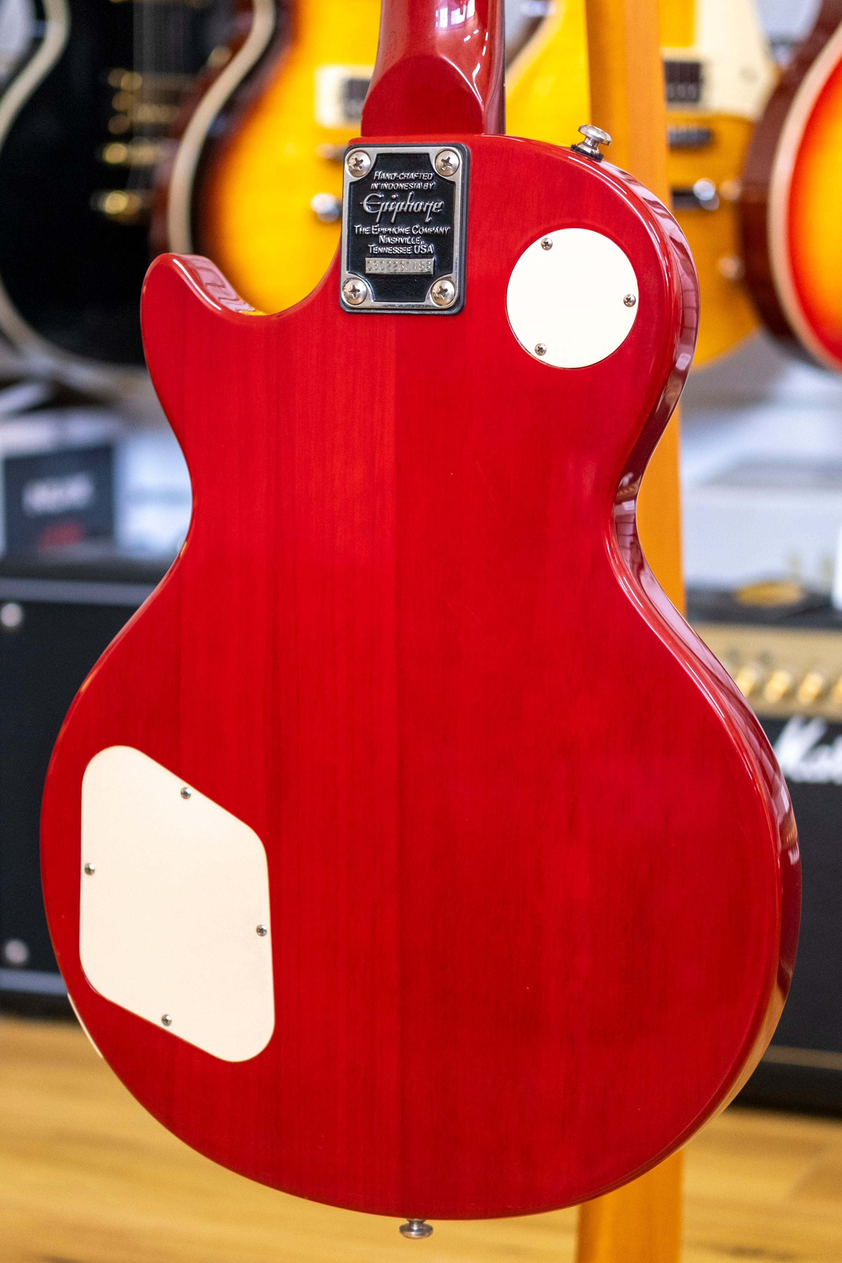 Epiphone Les Paul 100 Electric Guitar (Cherry Sunburst) (Pre-Owned, 2009)