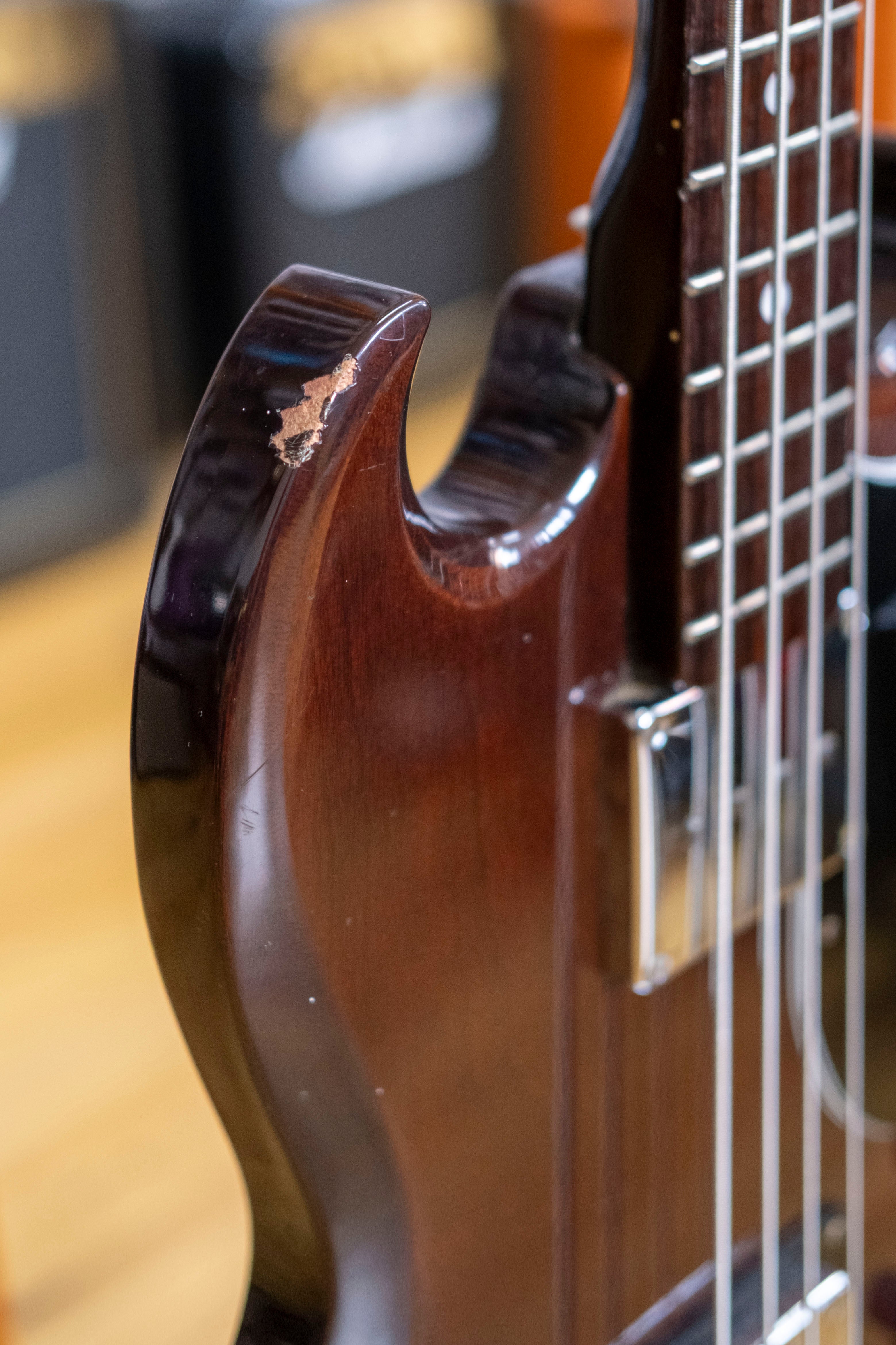 Ibanez 2354LB 'SG' Double Cutaway Long Scale Bass Guitar (Pre-Owned, 1975)