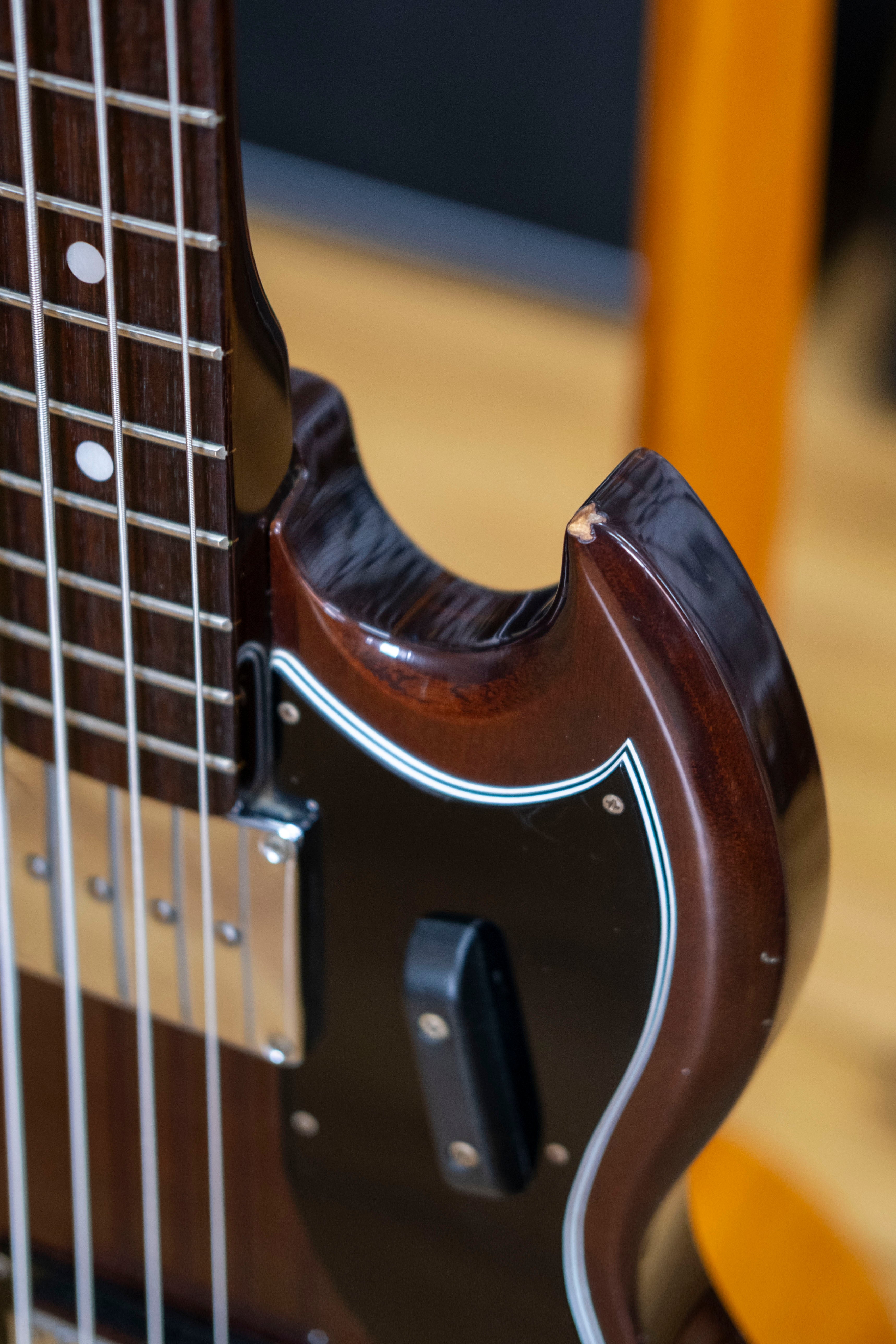 Ibanez 2354LB 'SG' Double Cutaway Long Scale Bass Guitar (Pre-Owned, 1975)