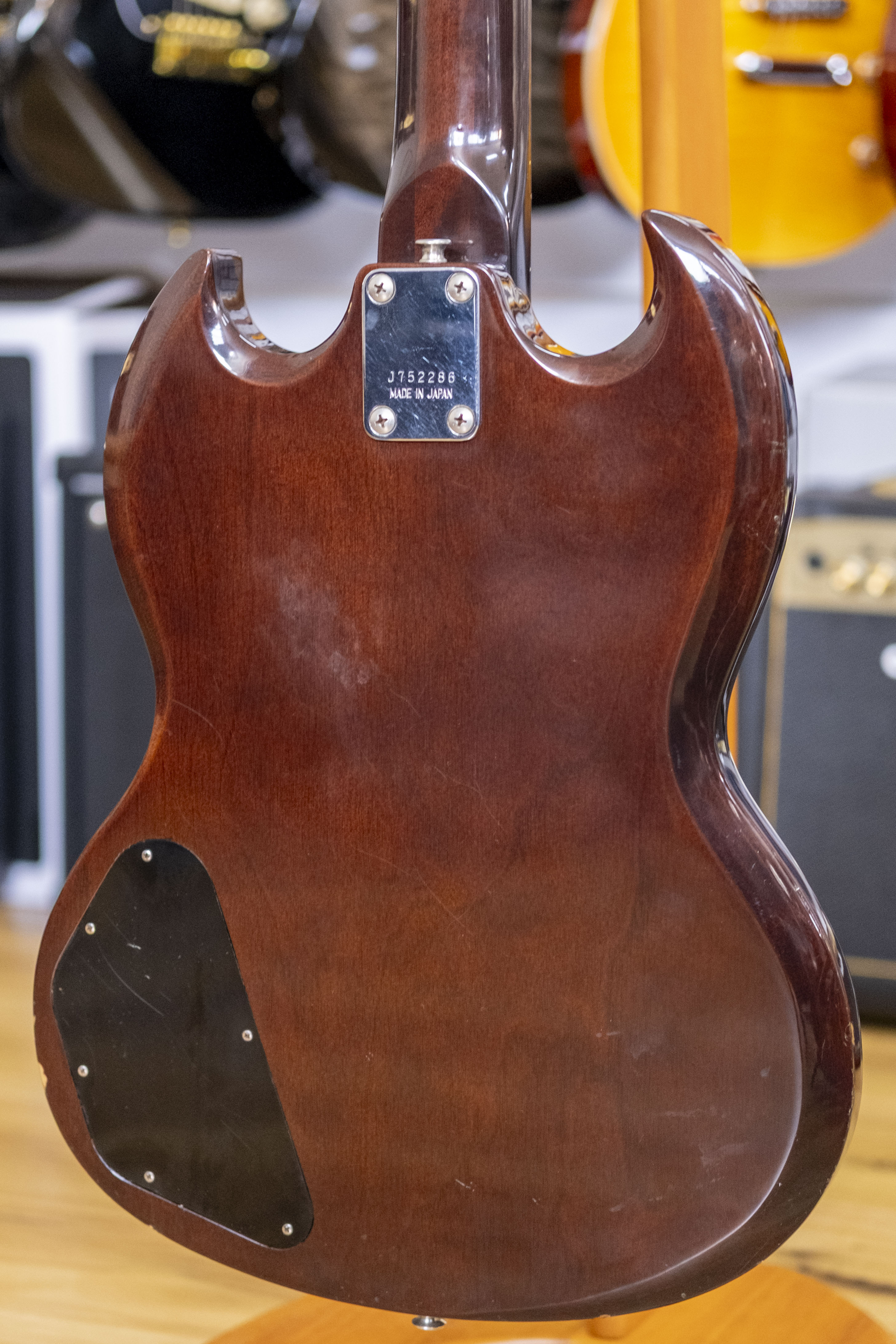 Ibanez 2354LB 'SG' Double Cutaway Long Scale Bass Guitar (Pre-Owned, 1975)