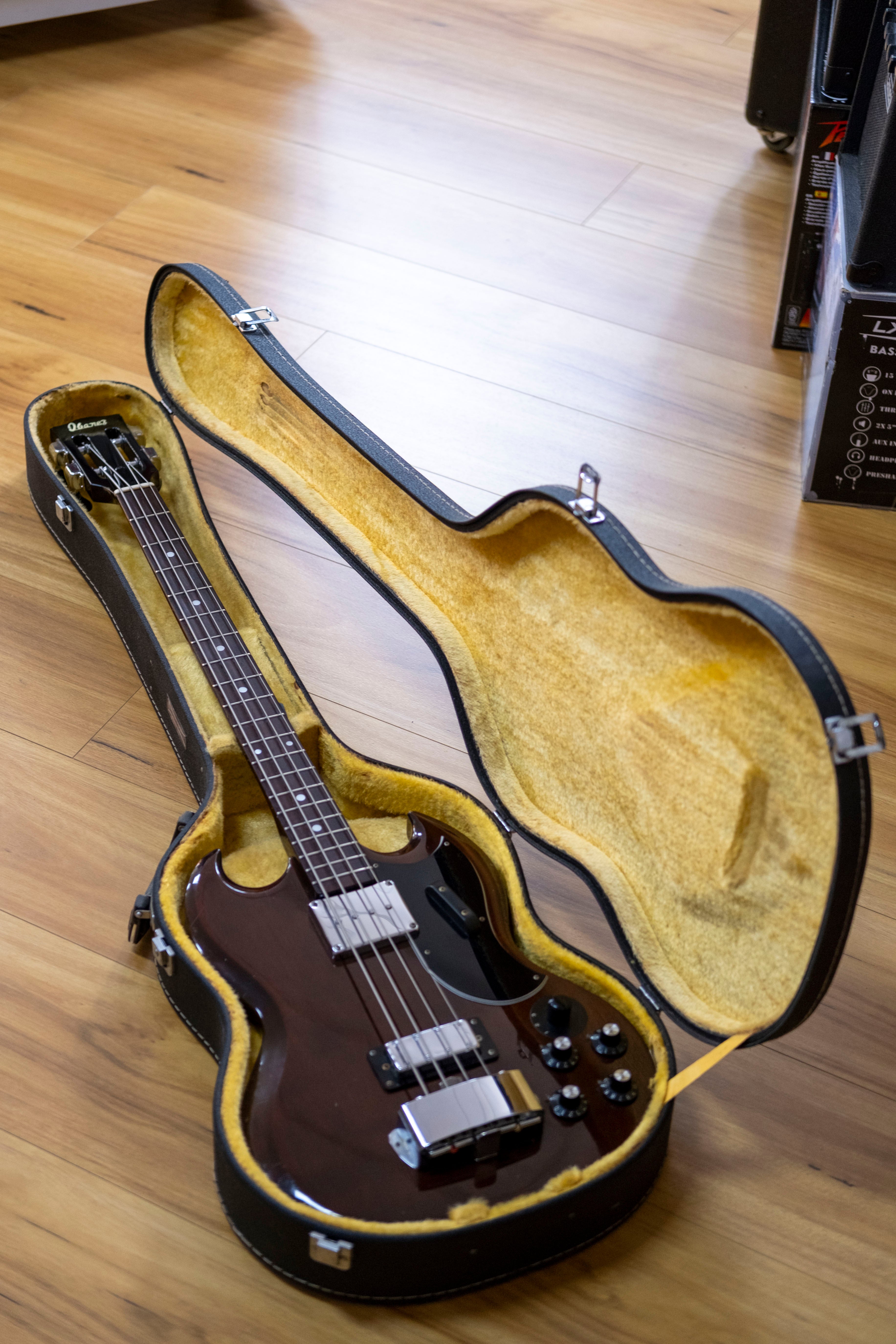 Ibanez 2354LB 'SG' Double Cutaway Long Scale Bass Guitar (Pre-Owned, 1975)