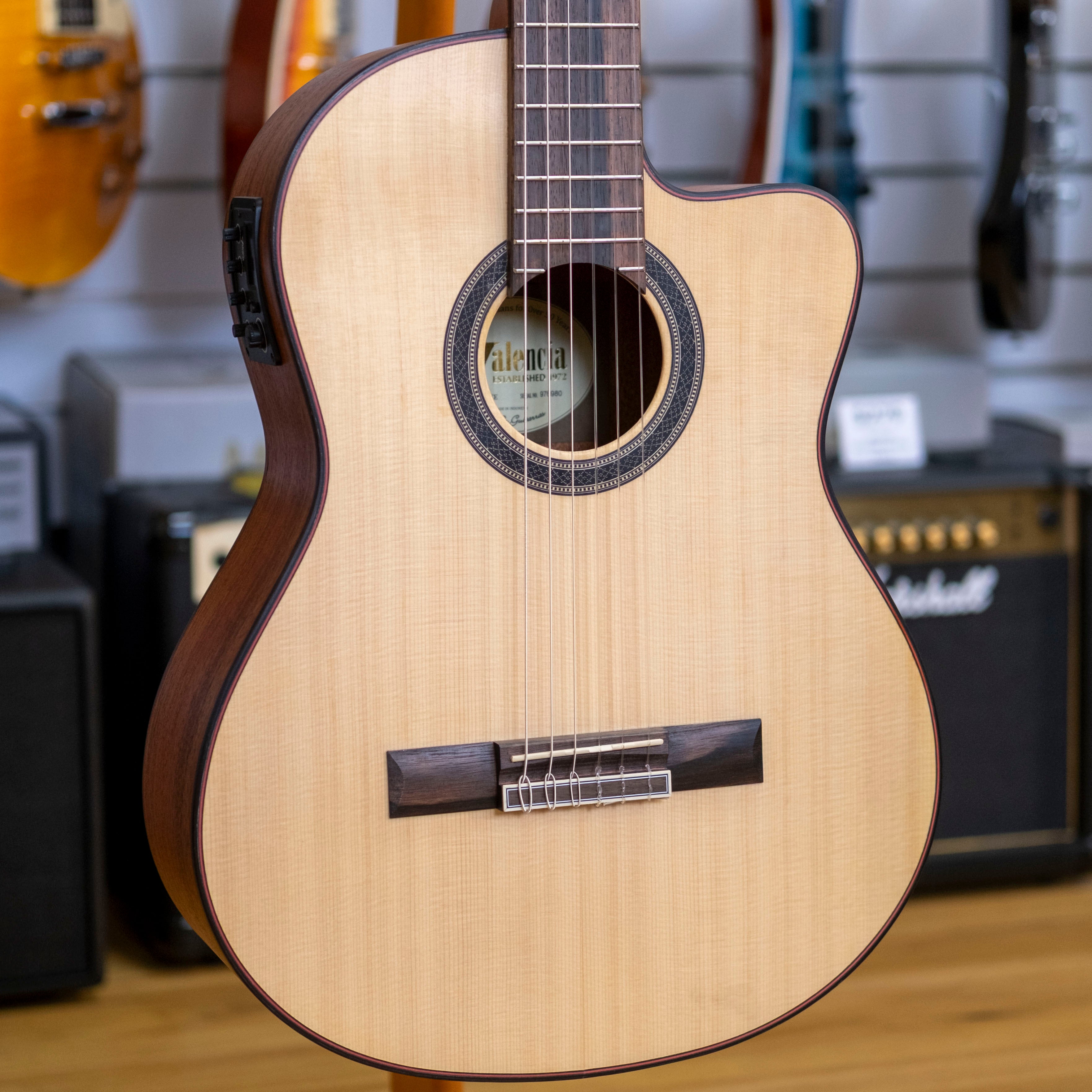 Valencia 700 Series Electric Classical Guitar