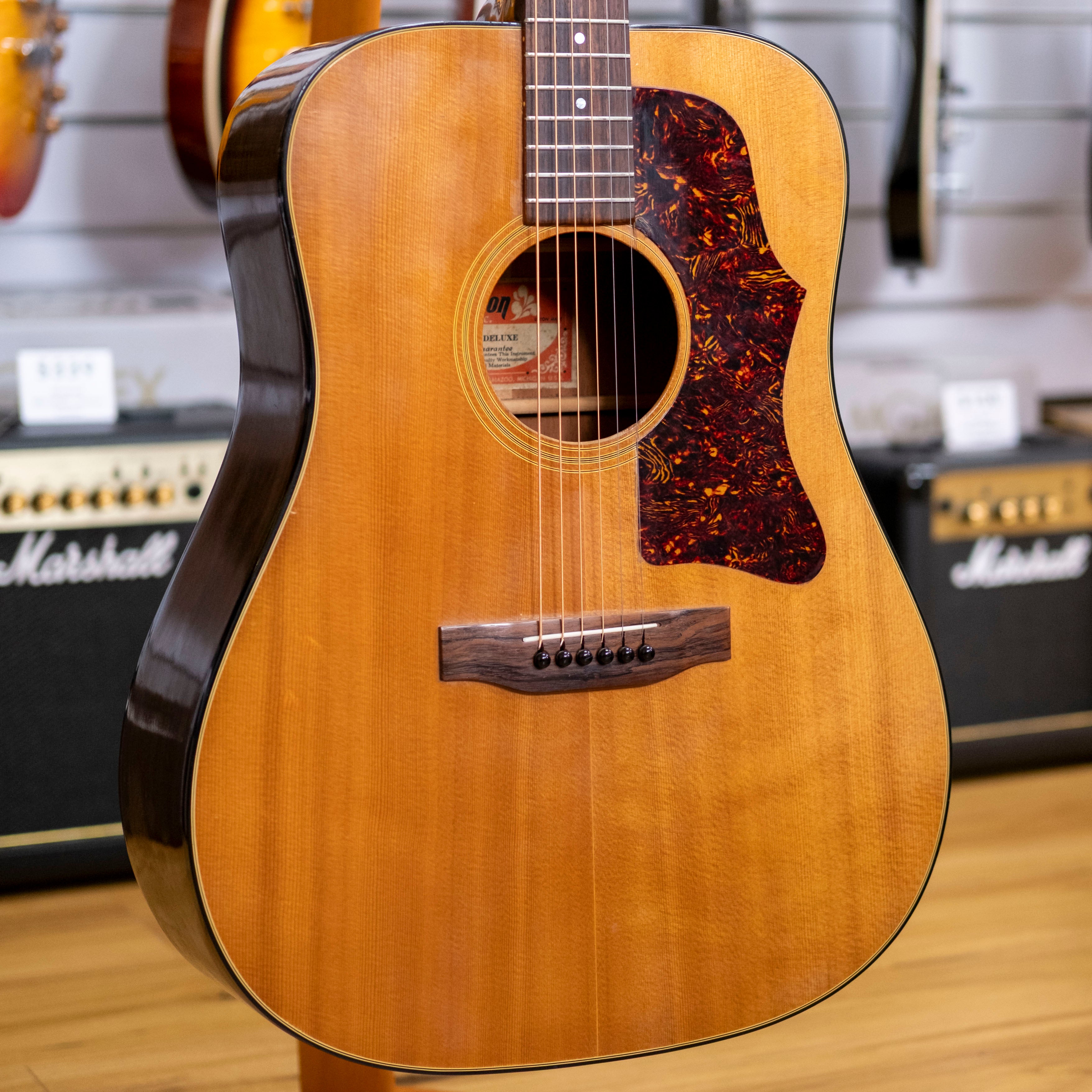 Gibson J-50 Deluxe Acoustic Guitar (Pre-Owned, 1970's)