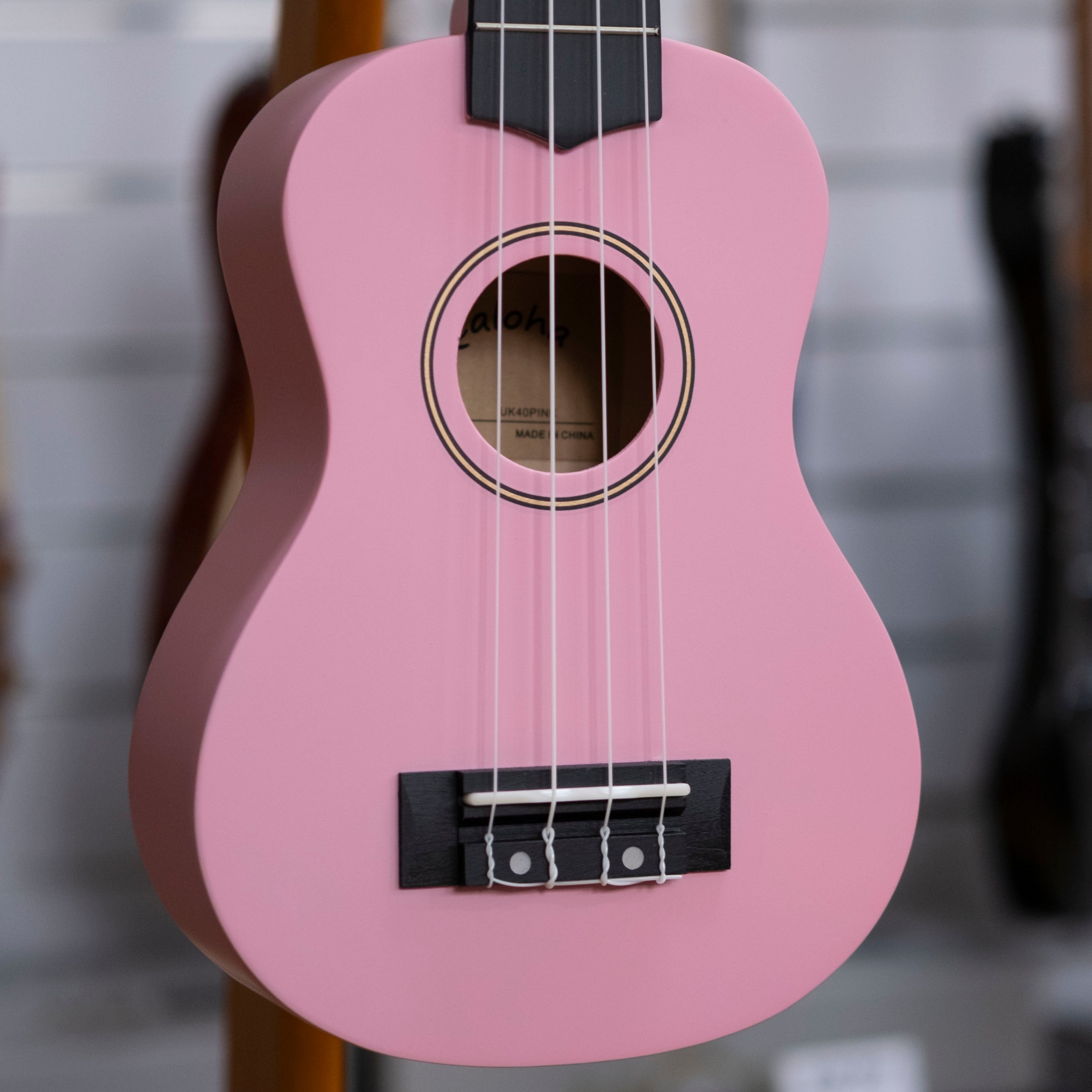Kealoha Soprano Ukulele (Pink)
