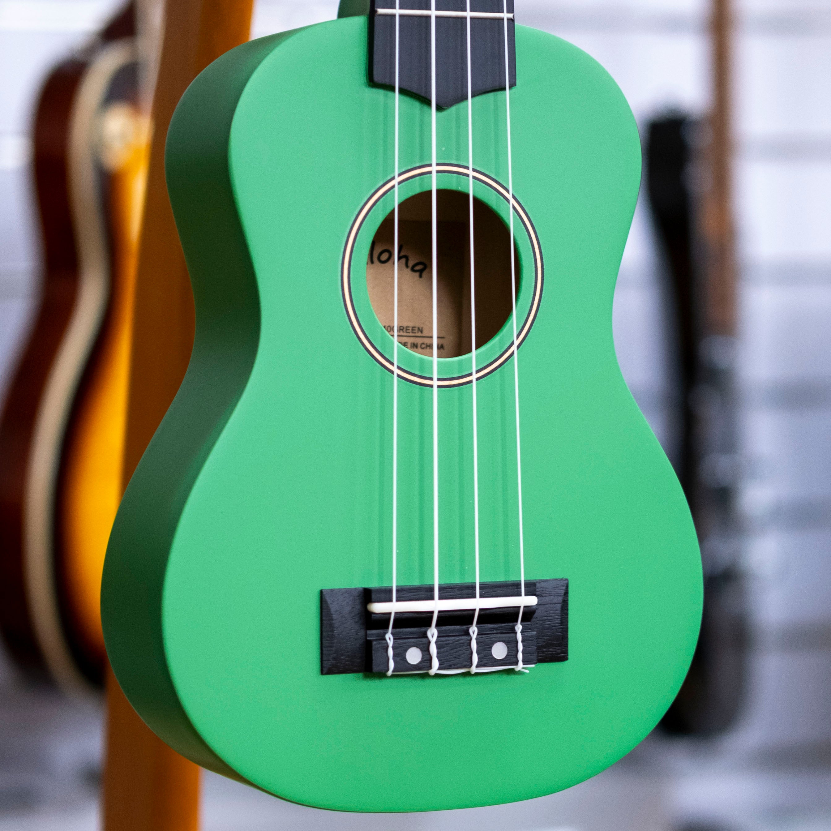 Kealoha Soprano Ukulele (Green)