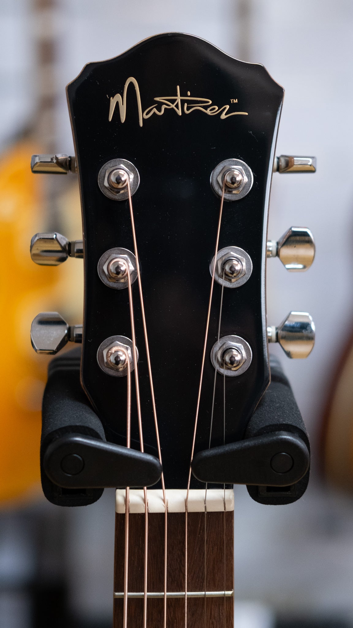 Martinez Mini Babe Traveller Acoustic Electric Guitar (Mindi-Wood)