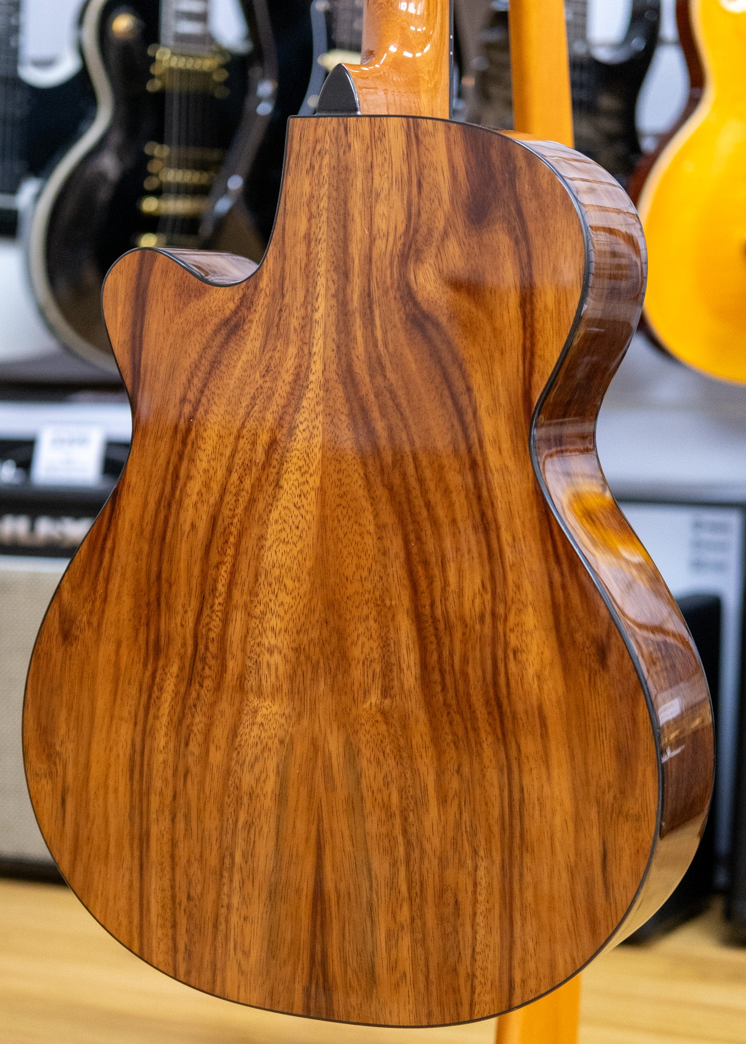 Martinez Jazz Hybrid Acoustic Electric Guitar (Rosewood)