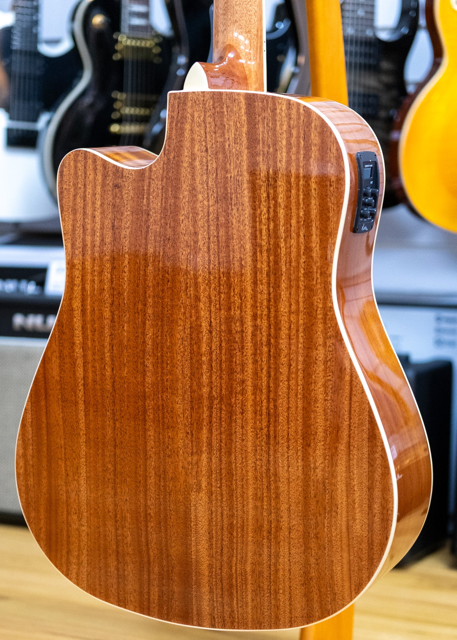 Martinez 41 Series Dreadnought Acoustic Electric Guitar (Mahogany)