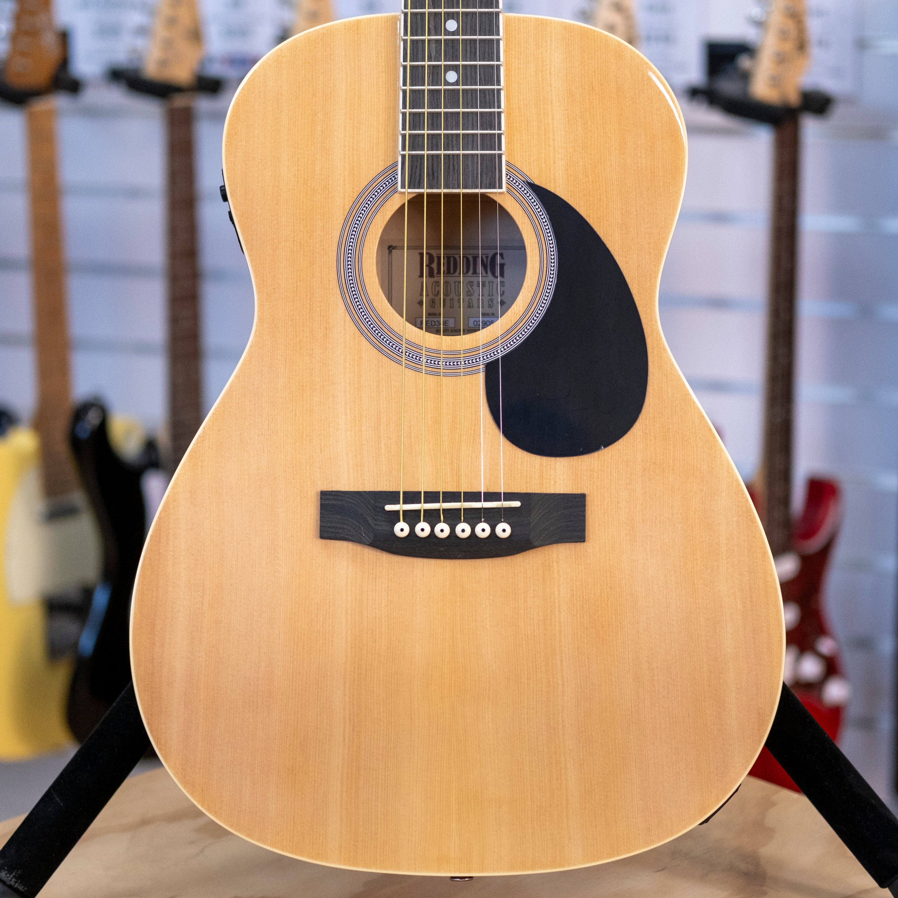 Redding RED34E 3/4 Size Traveller Acoustic Electric Guitar (Natural)