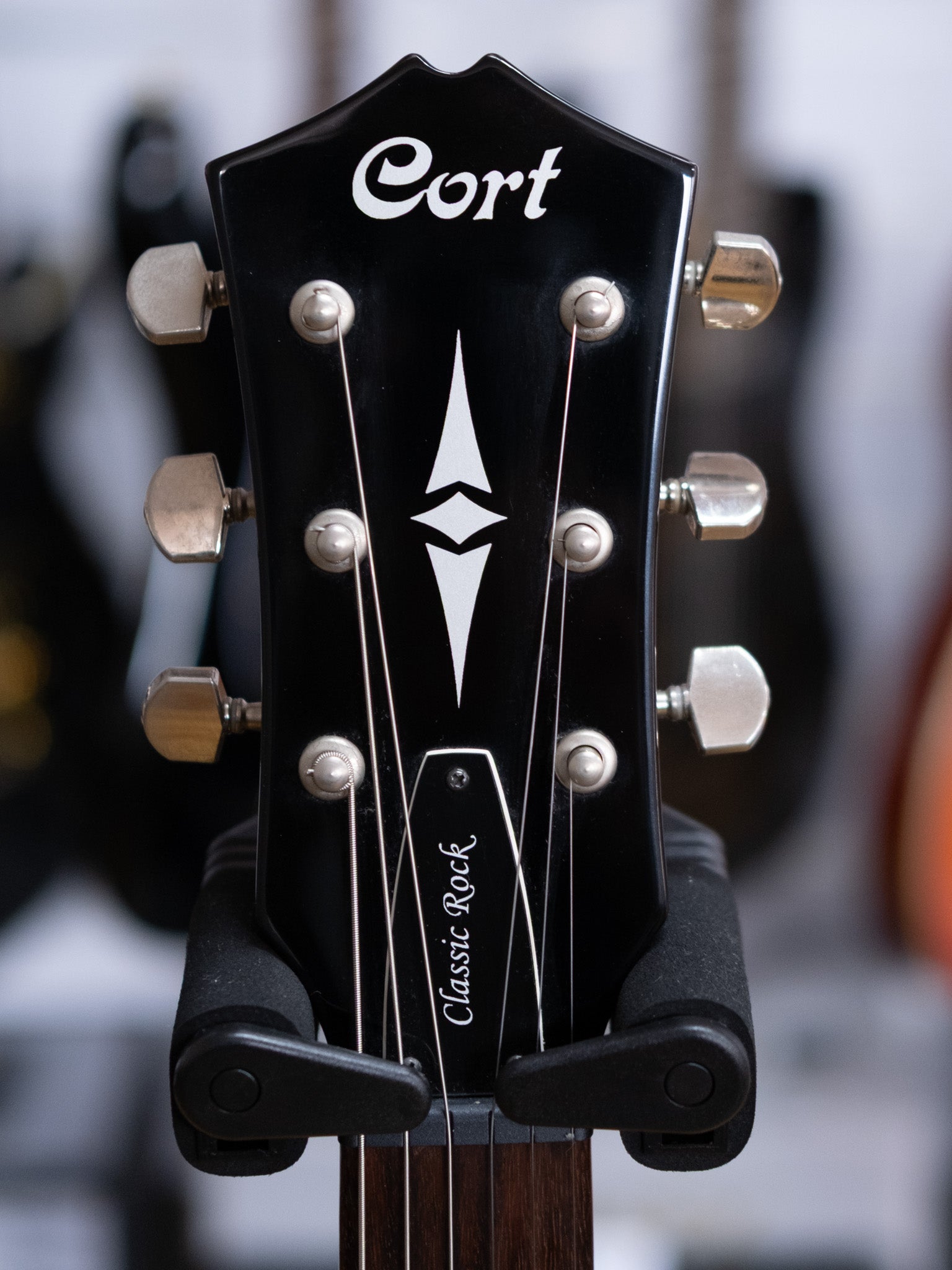 Cort CR-50 Classic Rock Electric Guitar (Black) (Pre-Owned, 2016)