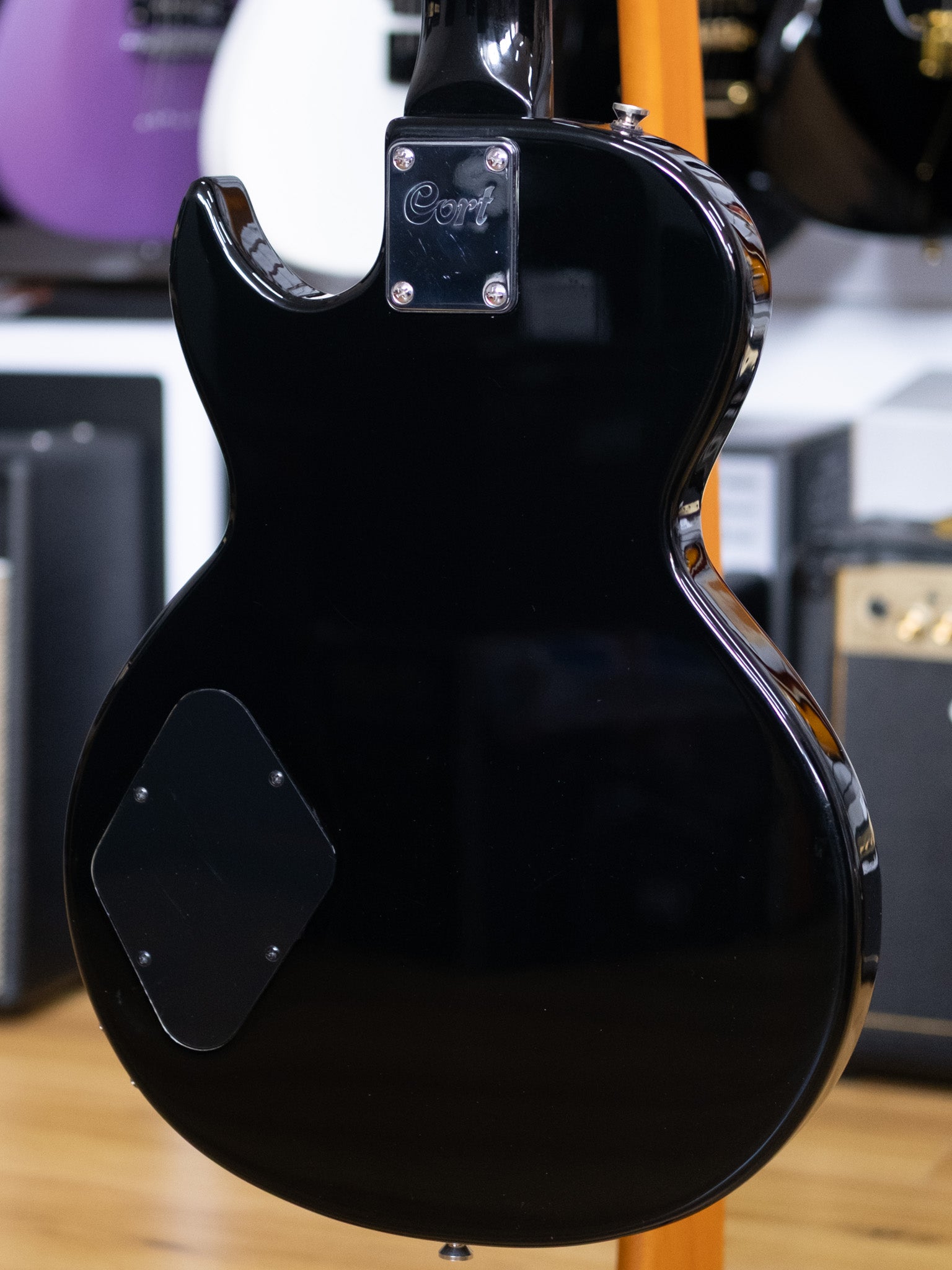 Cort CR-50 Classic Rock Electric Guitar (Black) (Pre-Owned, 2016)