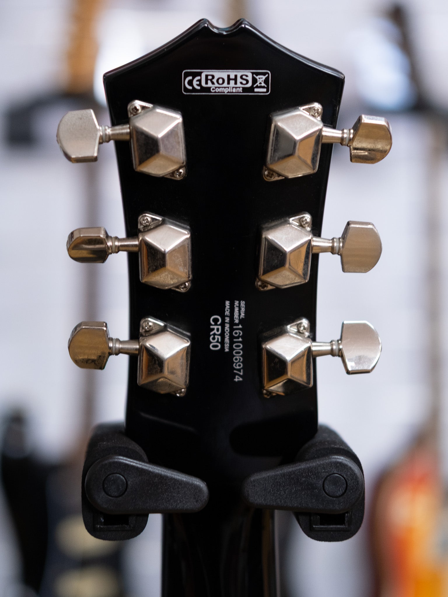 Cort CR-50 Classic Rock Electric Guitar (Black) (Pre-Owned, 2016)