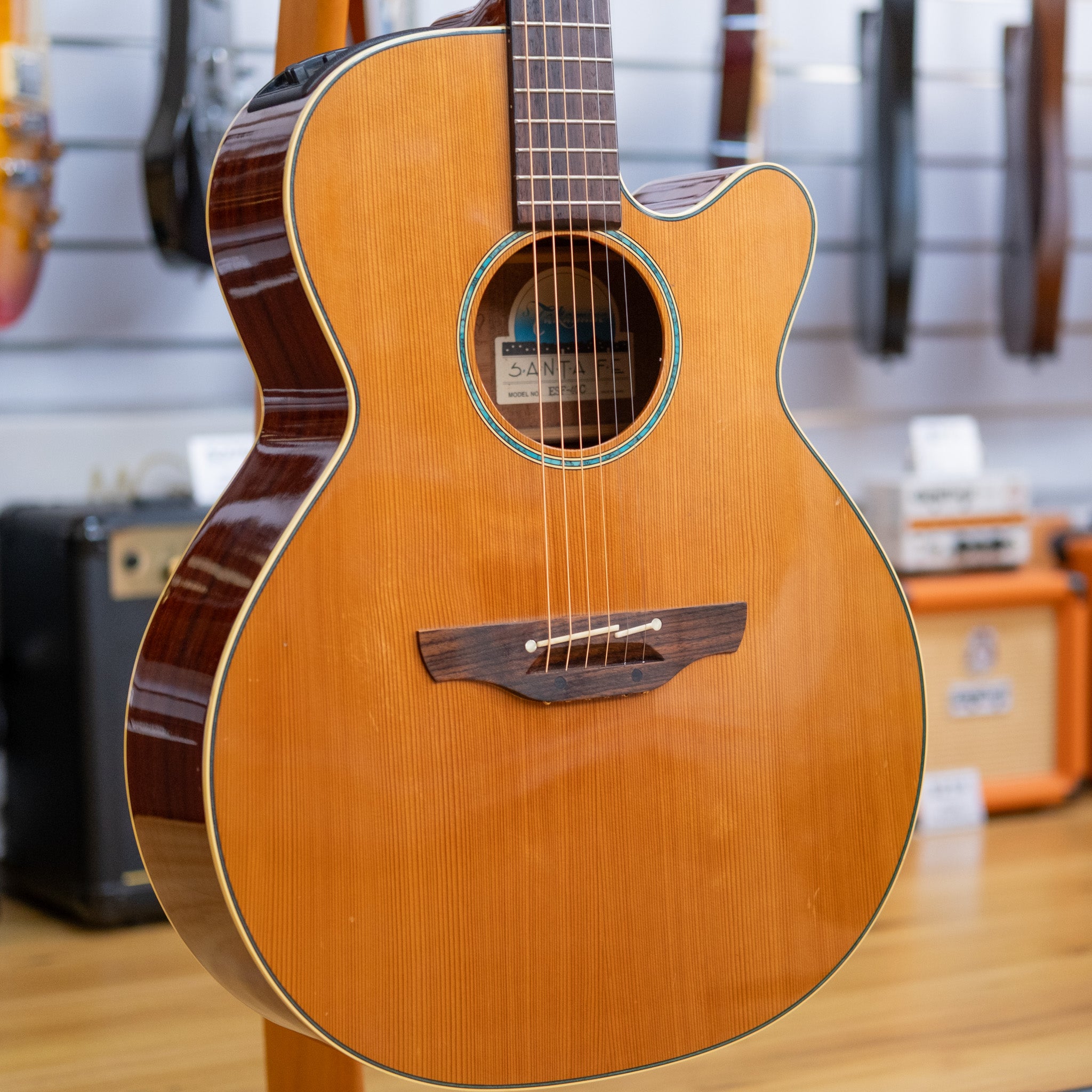 Takamine Santa-Fe Acoustic Electric Guitar (Pre-Owned, 2010 MIJ)