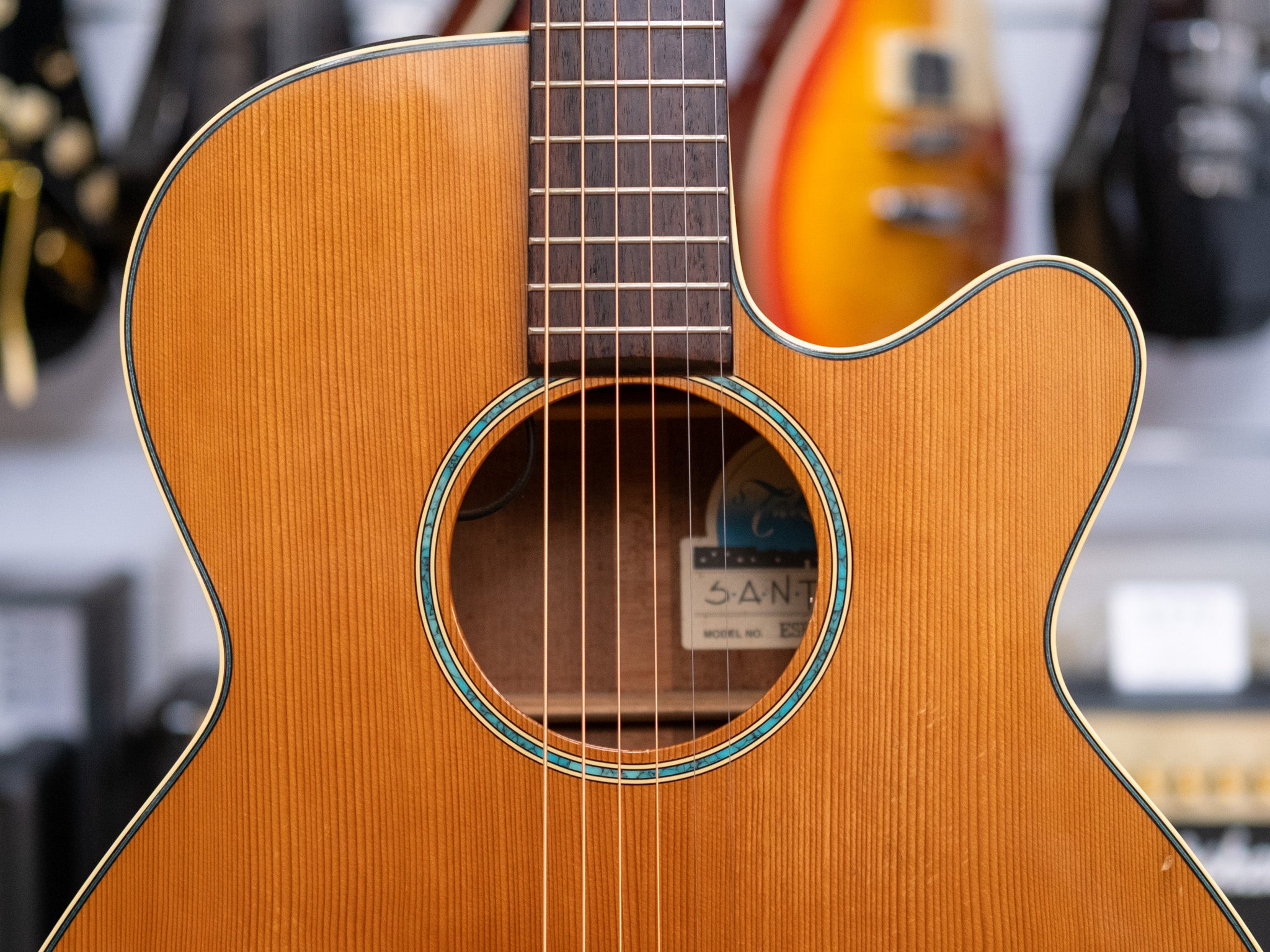 Takamine Santa-Fe Acoustic Electric Guitar (Pre-Owned, 2010 MIJ)