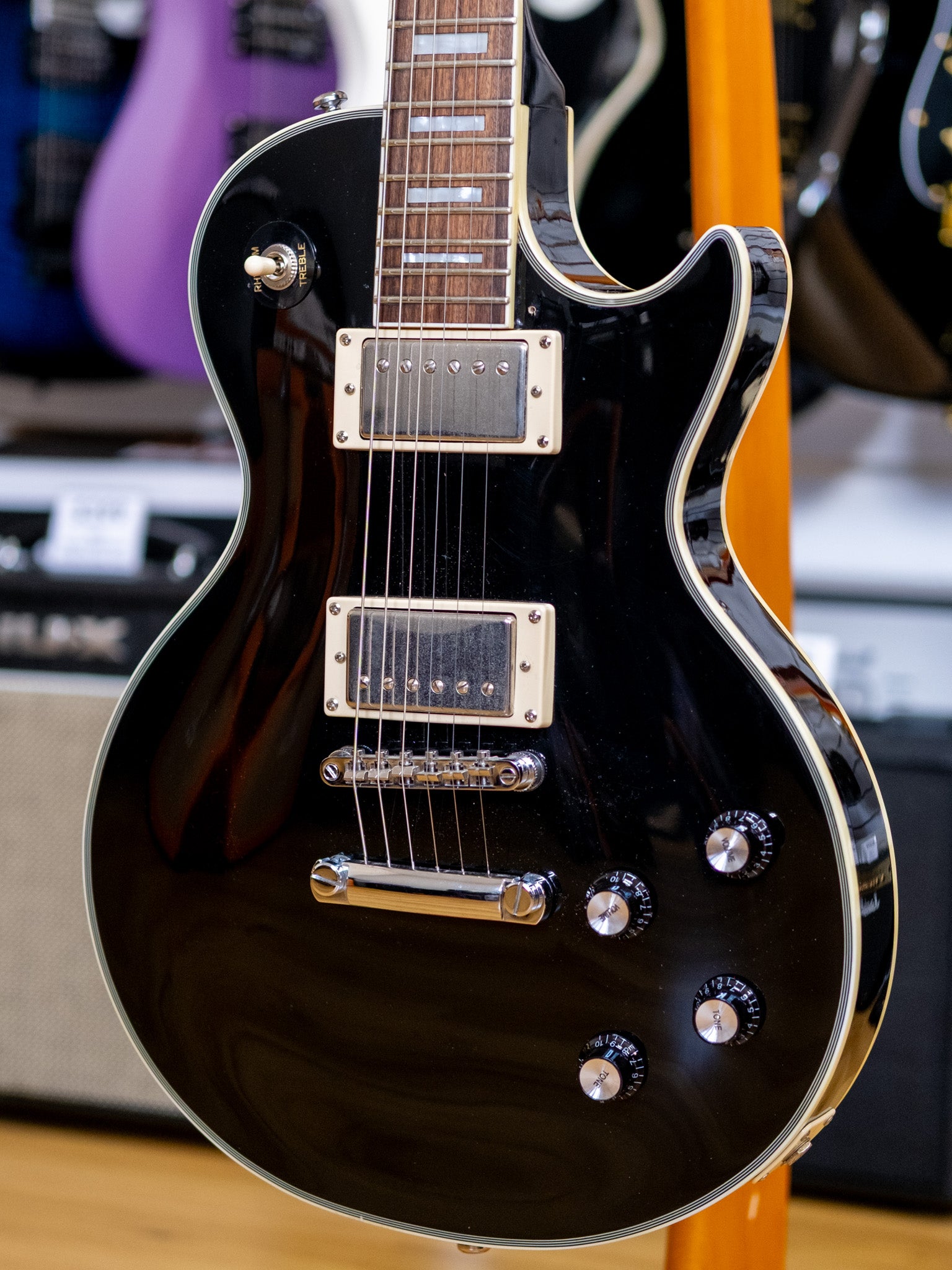 Tokai ALC55JS 'John Sykes' LP Custom Electric Guitar (Black) (Pre-Owned, 2014 MIC)