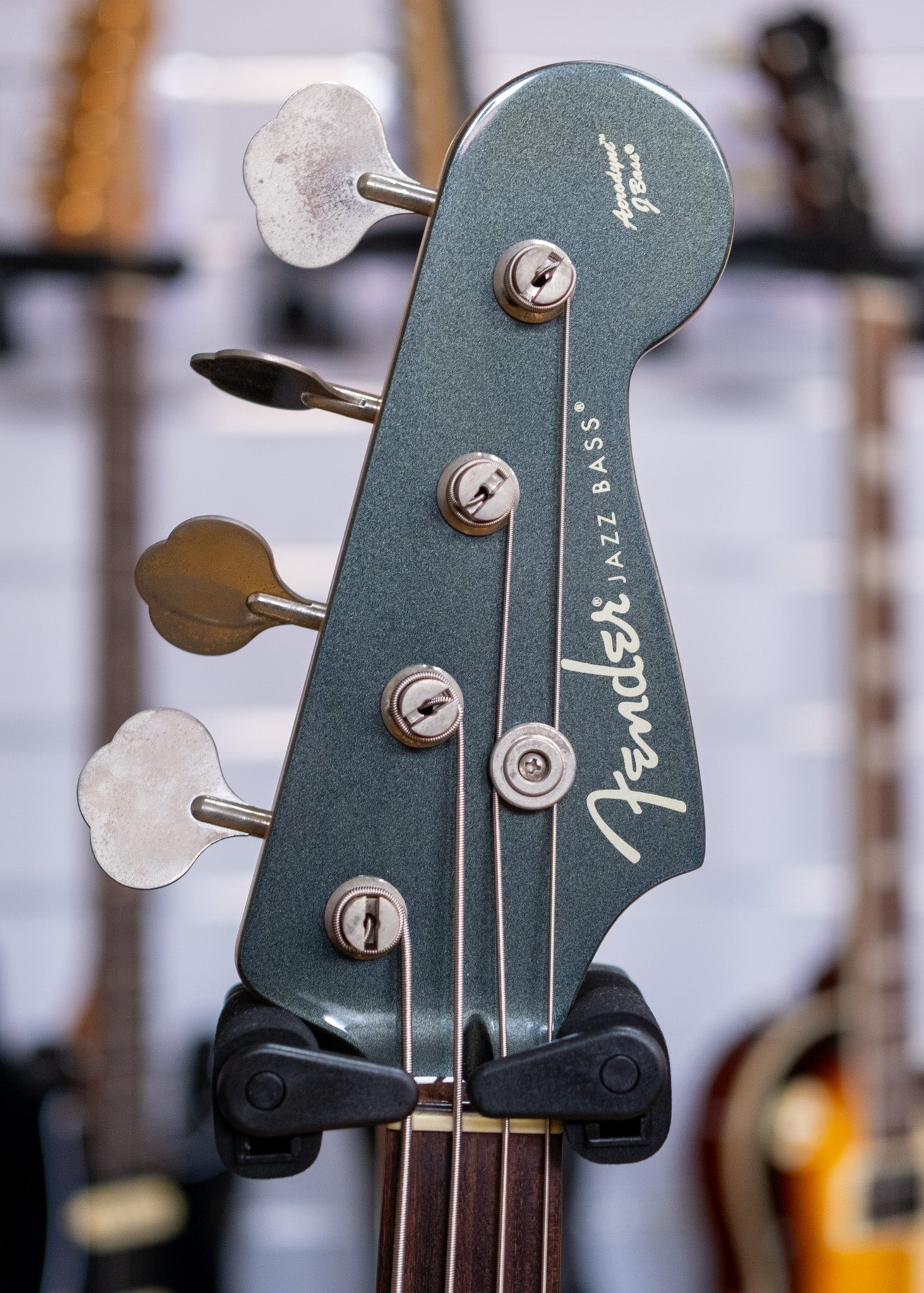 Fender Aerodyne Jazz Bass (Dolphin Grey) (Pre-Owned, 2010 MIJ)