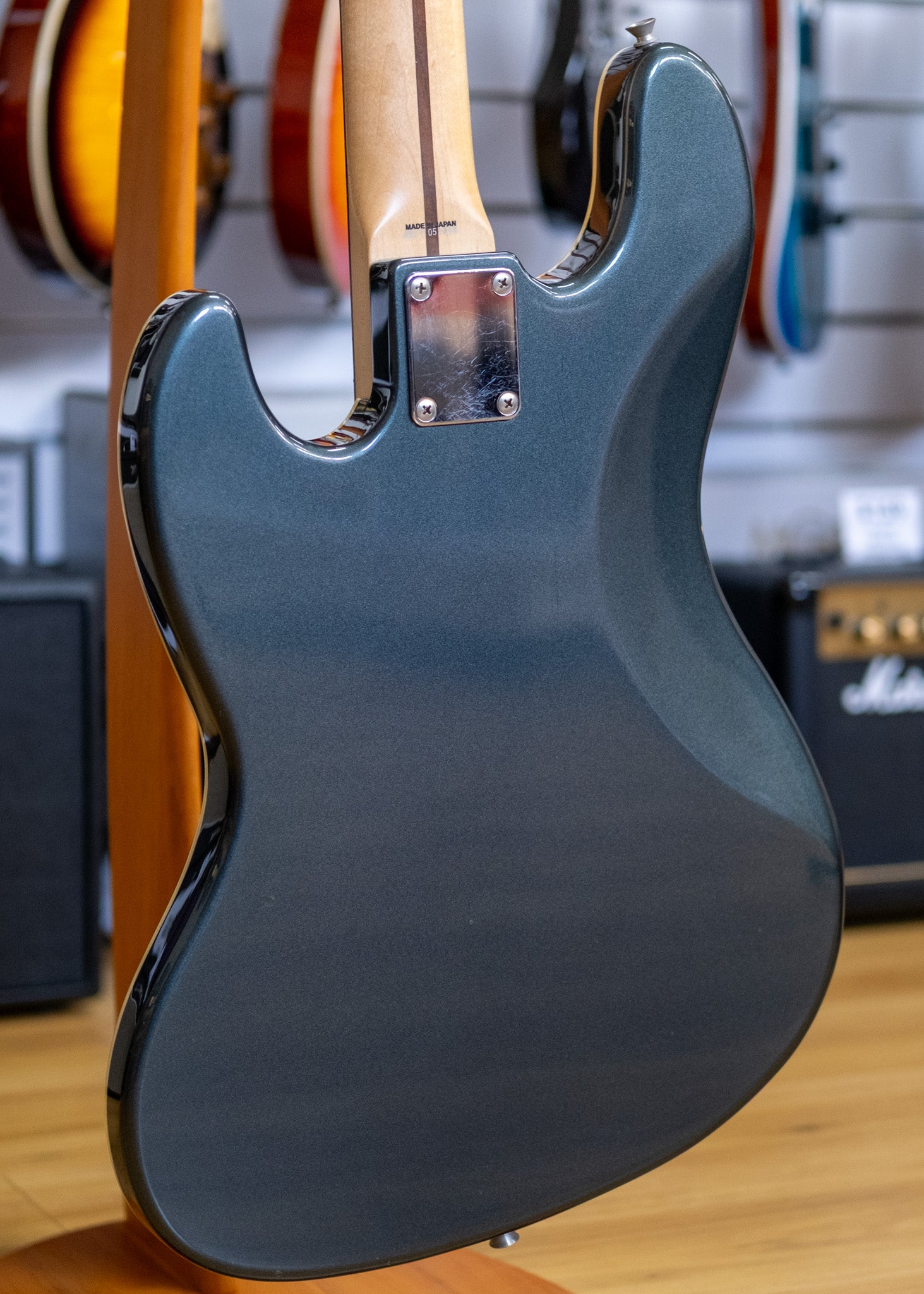 Fender Aerodyne Jazz Bass (Dolphin Grey) (Pre-Owned, 2010 MIJ)