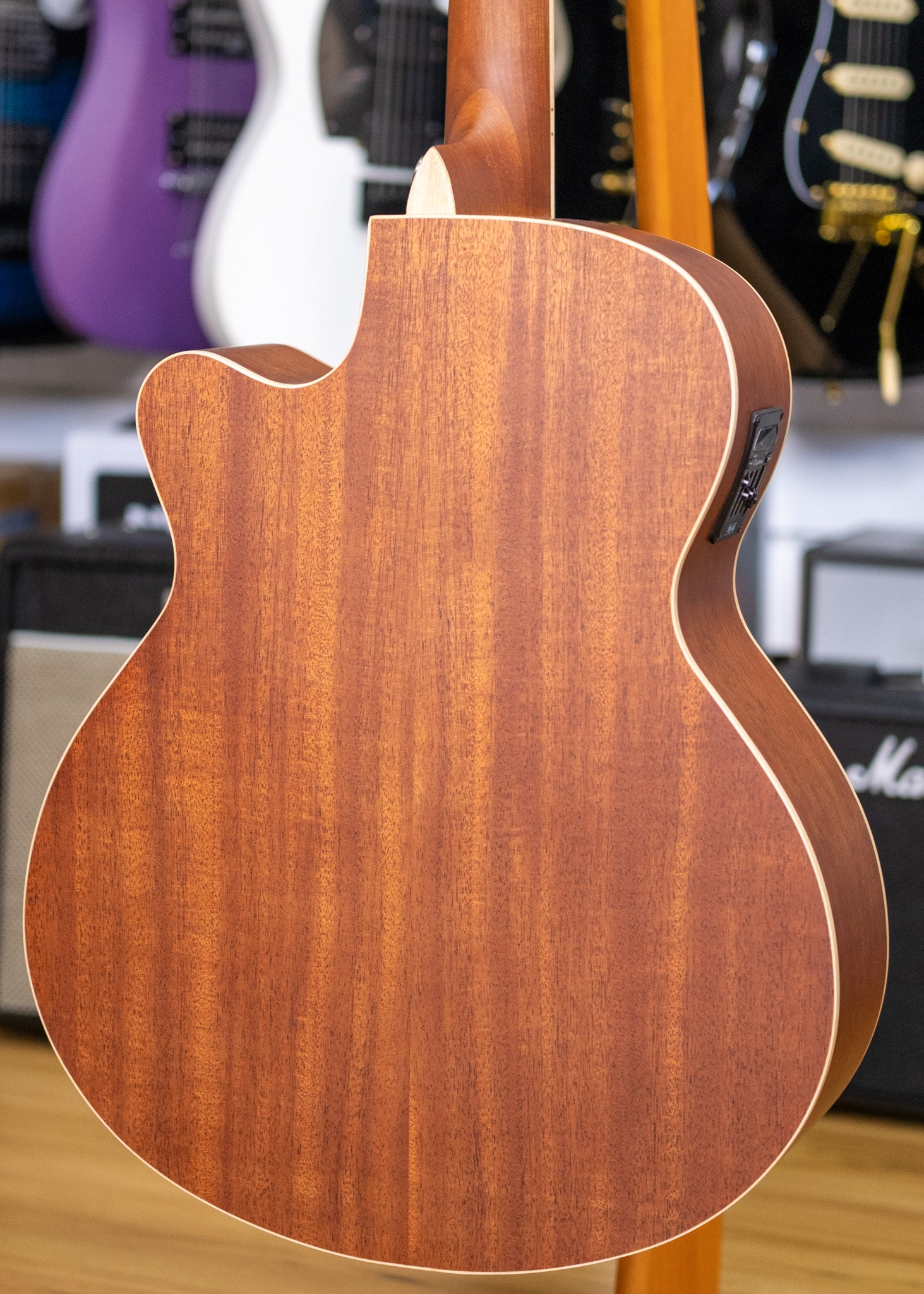 Tanglewood Union Series Super Folk Acoustic Electric Guitar with Case