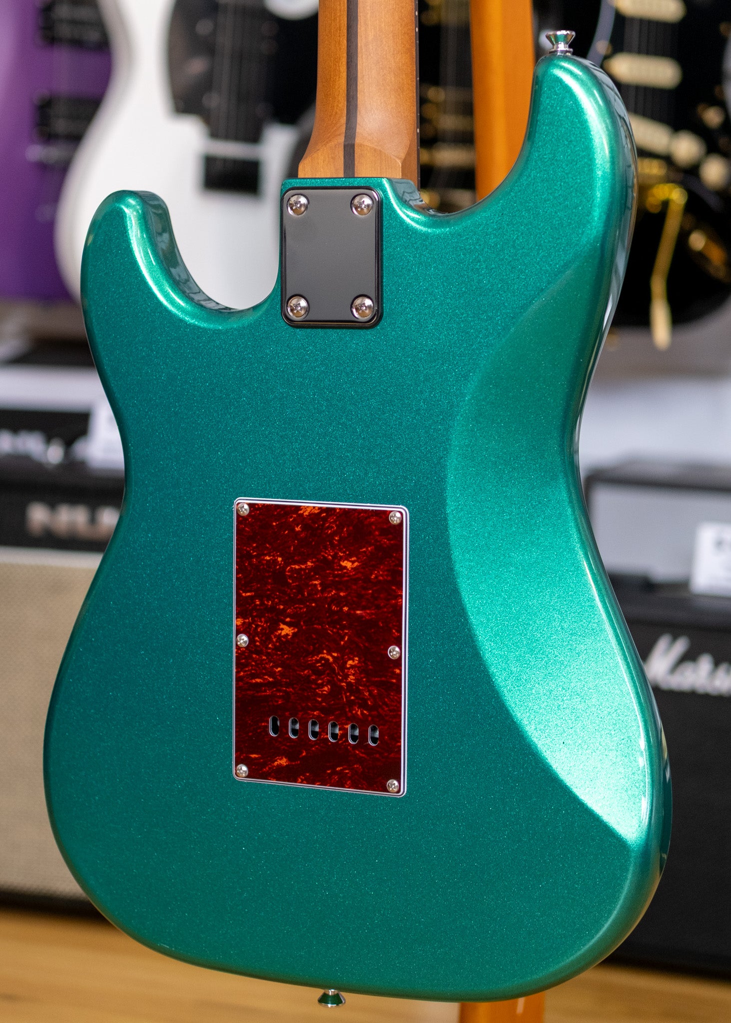 Northstar by Tanglewood S-Style Electric Guitar Pack with Amp (Emerald Green)