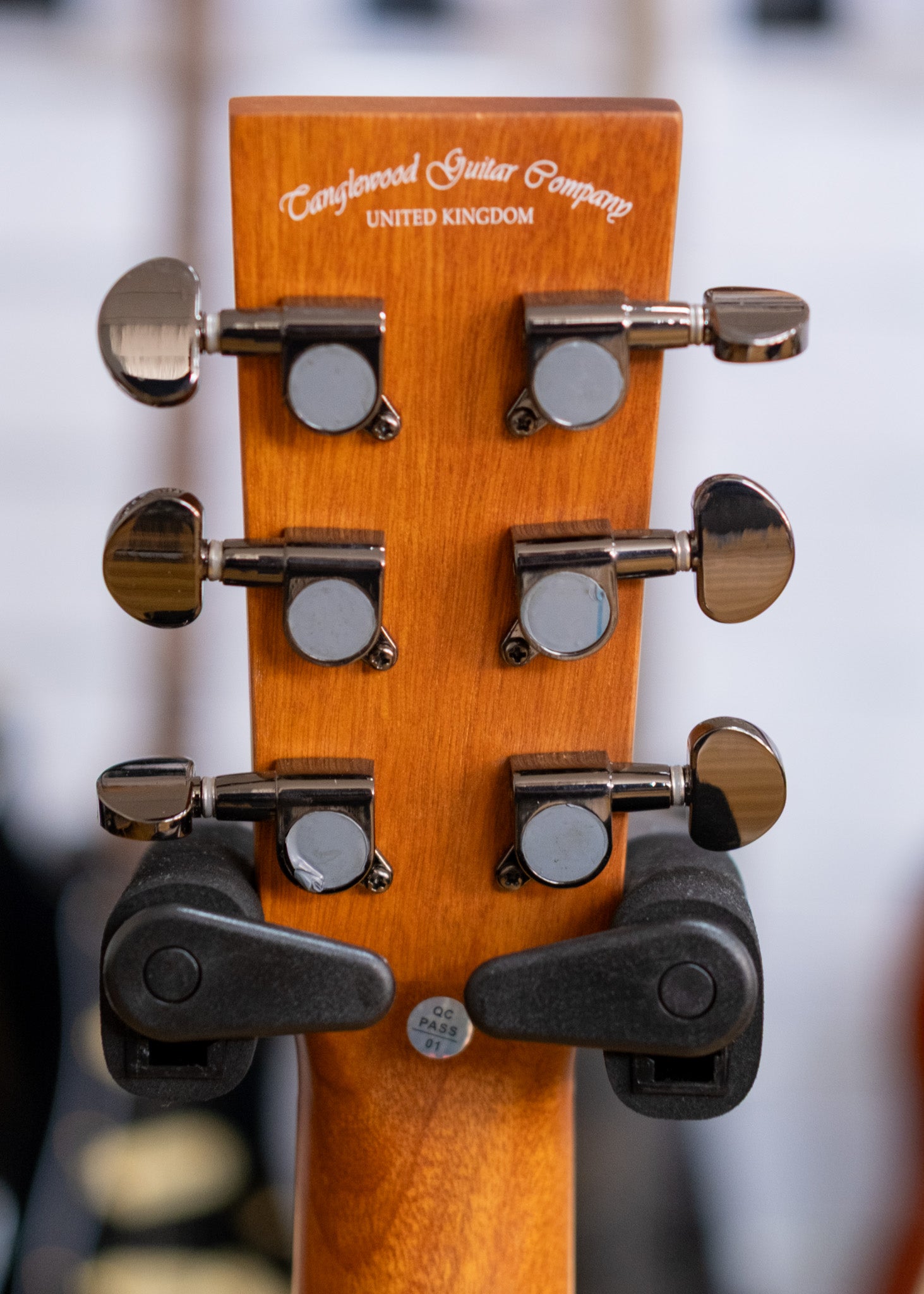 Tanglewood Reunion Pro Traveller Acoustic Electric Guitar (Figured Black Walnut)